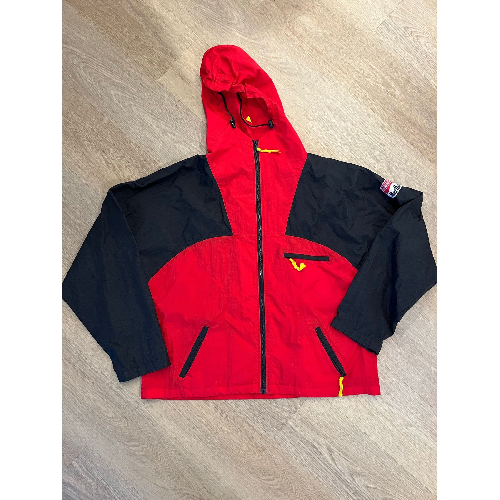Marlboro Vintage 90s Marlboro Adventure Team Windbreaker Size US XL / EU 56 / 4 - 1 Thumbnail