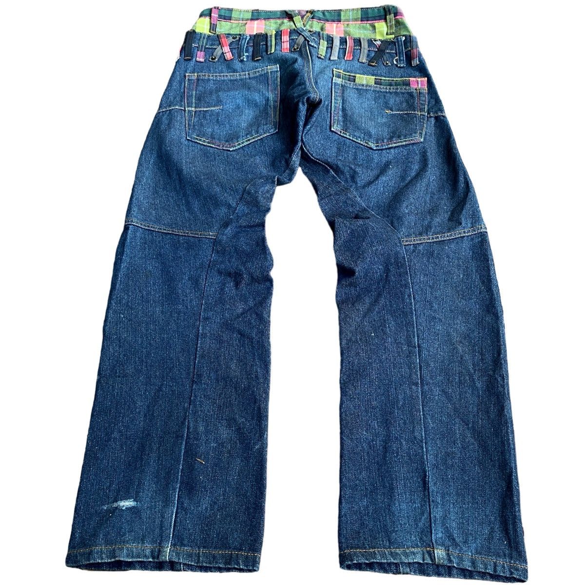 Hysteric Glamour × Japanese Brand × Number (N)ine 2000s Vintage BreathMint Brthbreath Double Waist Denim Jeans Size US 29 - 6 Thumbnail