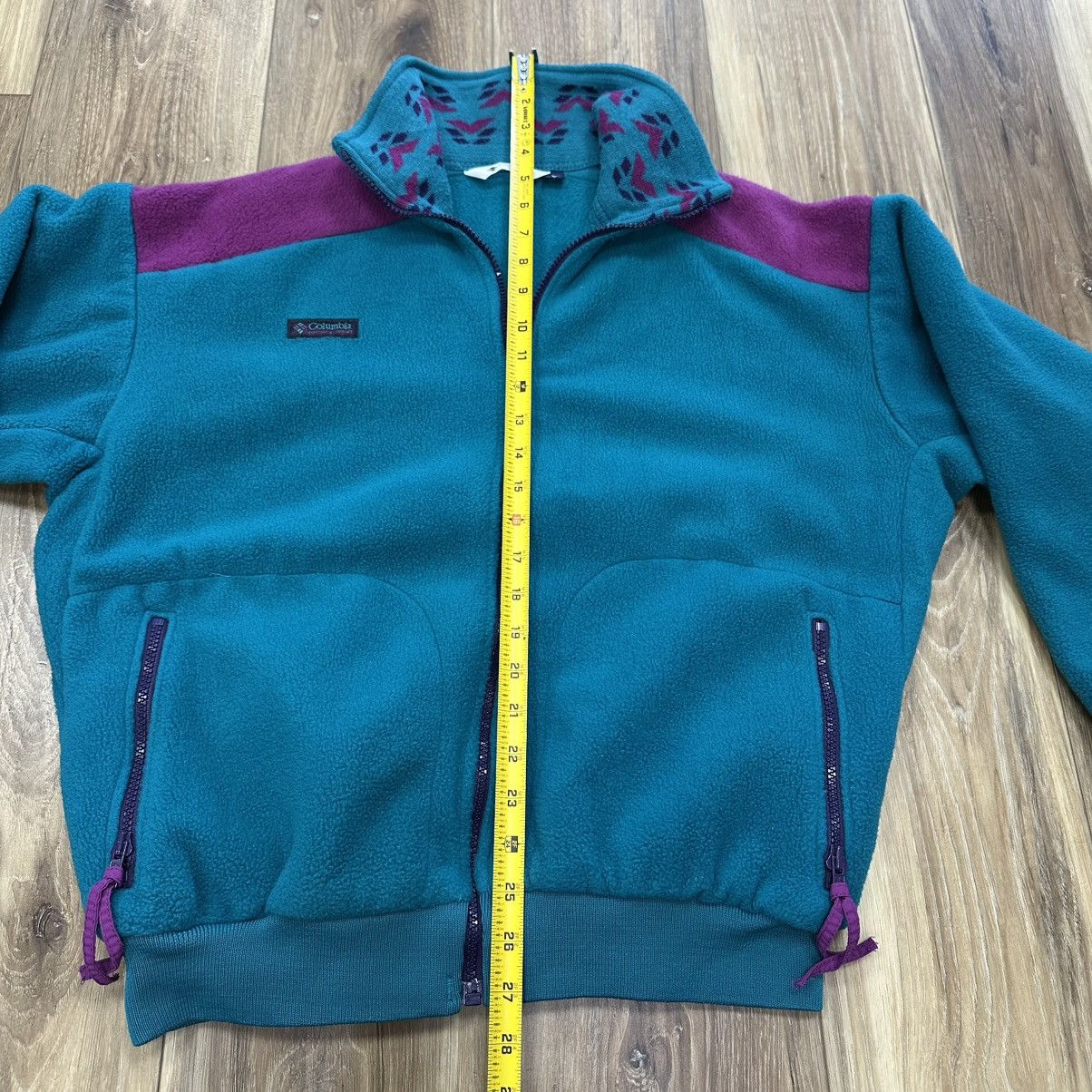 Columbia Vintage 90s Columbia Fleece Full Zip Jacket, Women’s Large Size L / US 10 / IT 46 - 7 Thumbnail