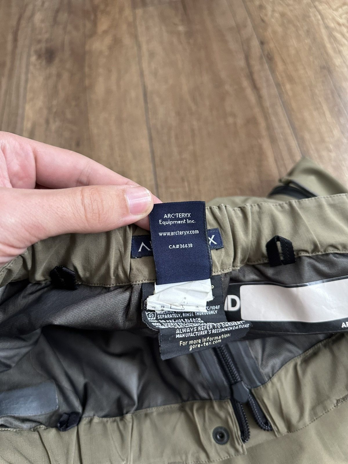 Arc'teryx Arcteryx Gore Tex Vintage Ski Pants 90s Size US 34 / EU 50 - 11 Thumbnail