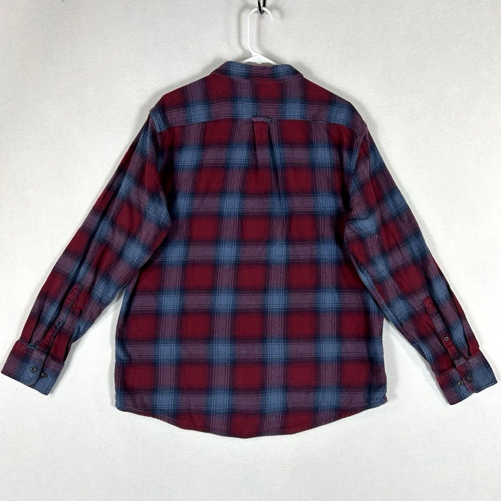 Eddie Bauer Eddie Bauer Button-Up Plaid Flannel Shirt Mens XL Long Sleeve Classic Preppy Top Size US XL / EU 56 / 4 - 6 Thumbnail