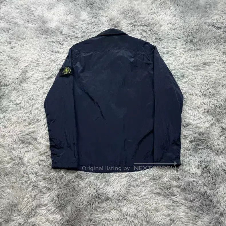Stone Island Stone Island Metallic Nylon Blue M Size Size US M / EU 48-50 / 2 - 5 Thumbnail