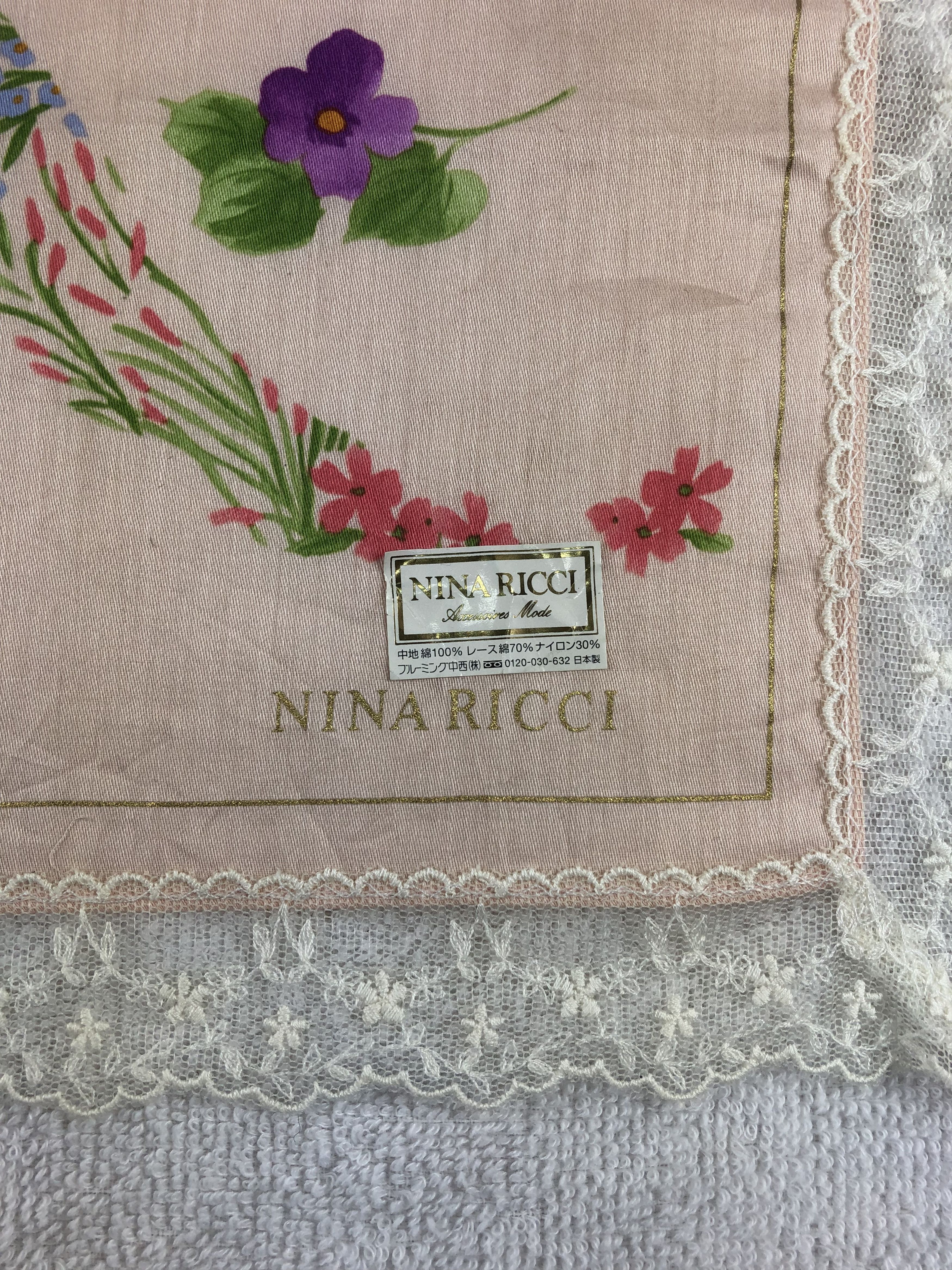Nina Ricci Nina Ricci Handkerchief / Bandana / Neckerchief Size ONE SIZE - 5 Thumbnail