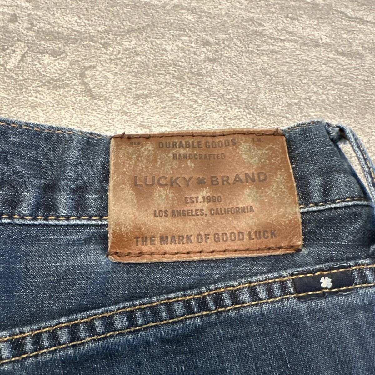 Lucky Brand Lucky Brand 410 Jeans Blue Athletic Slim Fit Stretch Denim Size US 34 / EU 50 - 10 Thumbnail