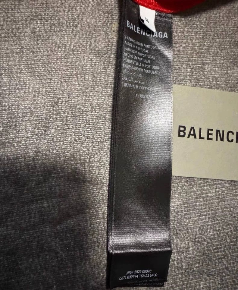 Balenciaga Balenciaga Double Ring Rugby Jersey Number 25 Short Sleeve Size US XL / EU 56 / 4 - 4 Thumbnail