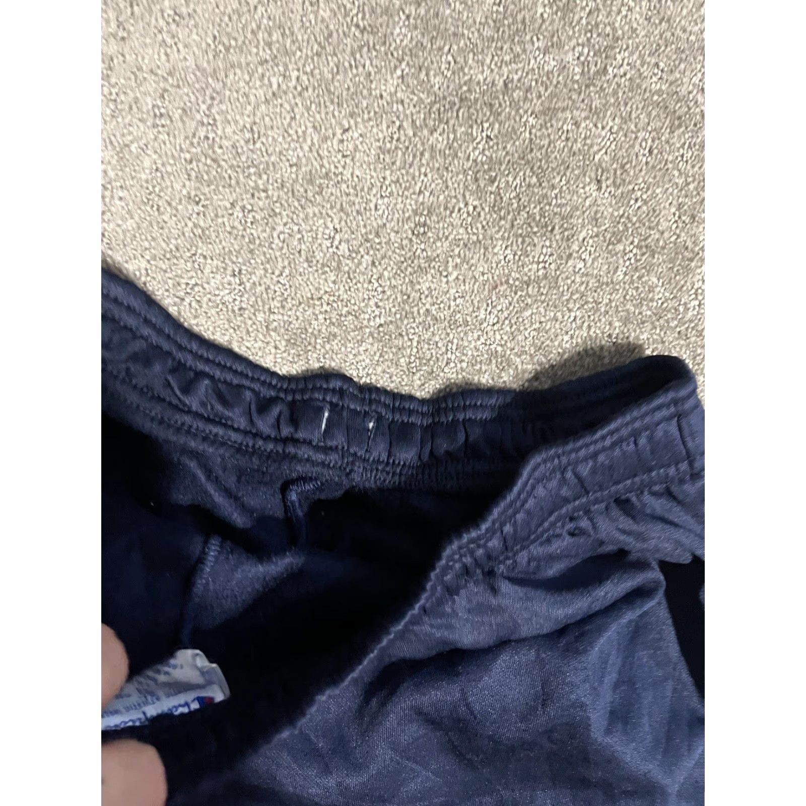 Champion Champion Sweatpants Men's Blue Athleticwear Logo XL No Drawstring Size US 36 / EU 52 - 6 Thumbnail
