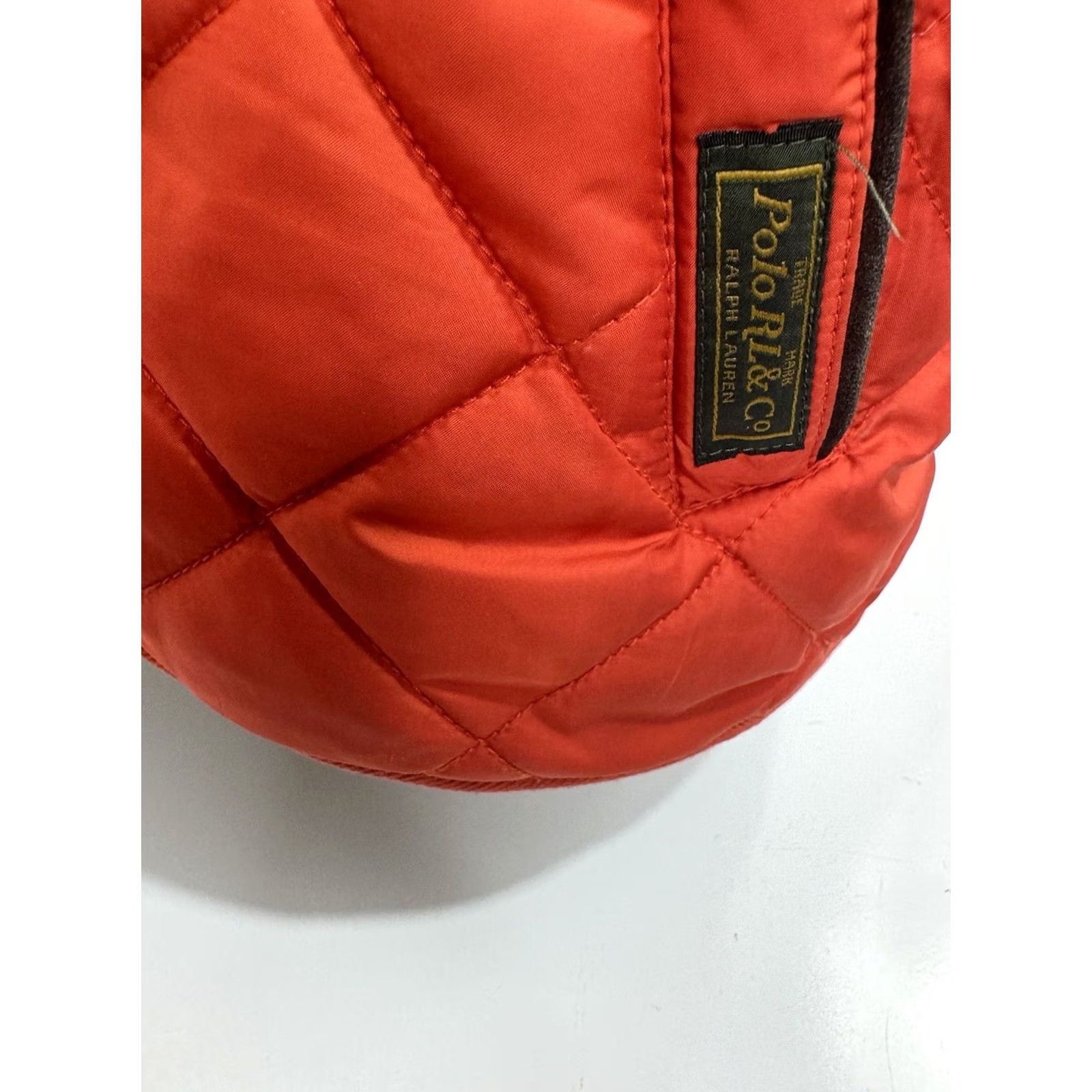 Ralph Lauren POLO RALPH LAUREN Quilted Vest Hunting Ranch Field - 2XL Orange Mens Polo Ralph Lauren Vest - Quilted Hunting Field Vest - EXCELLENT Size US XXL / EU 58 / 5 - 3 Thumbnail