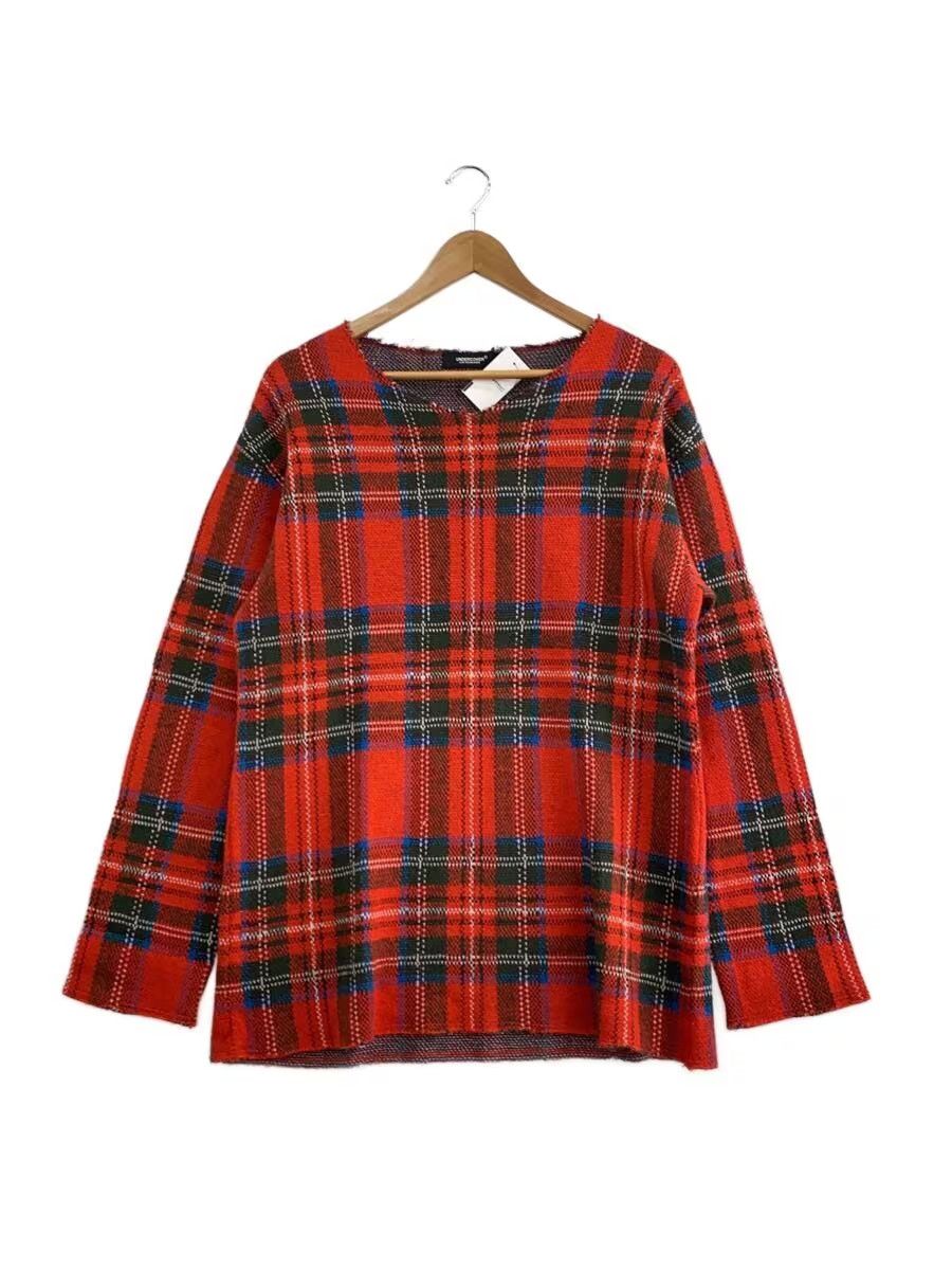 Undercover Plaid Pattern Knit Sweater Size US S / EU 44-46 / 1 - 1 Thumbnail