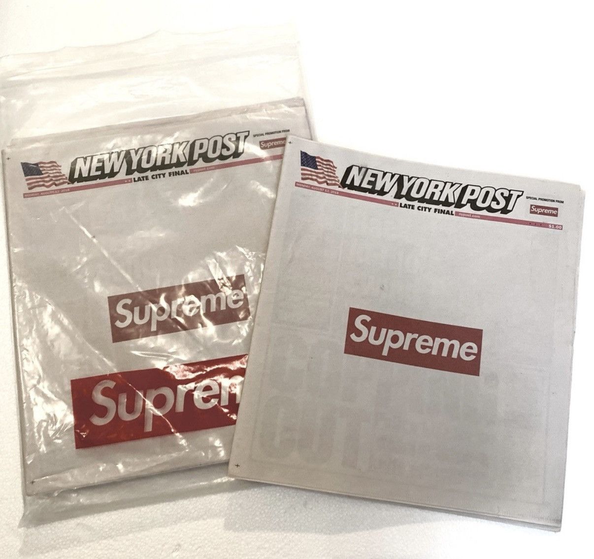 Supreme Supreme New York Post 3 Bundles [NEW] Size ONE SIZE - 1 Thumbnail