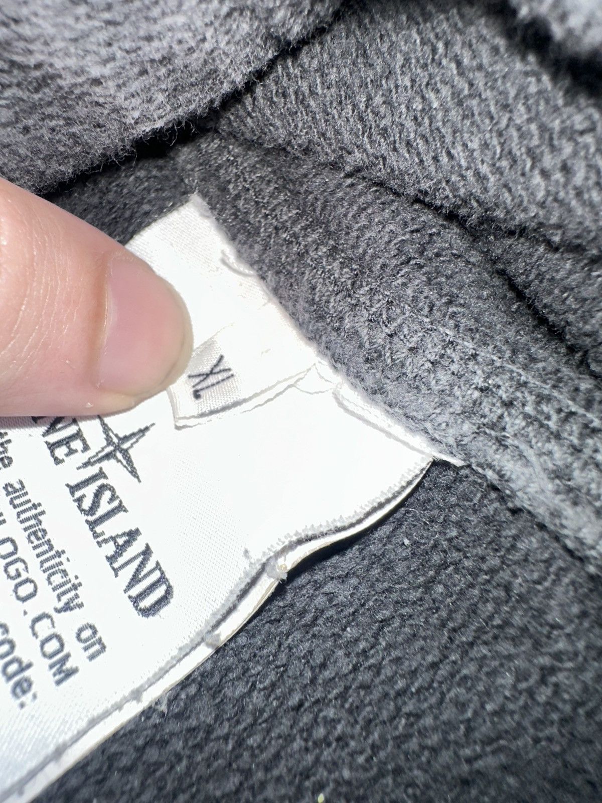 Stone Island Black/dark grey stone island sweatshirt Size US XL / EU 56 / 4 - 7 Thumbnail
