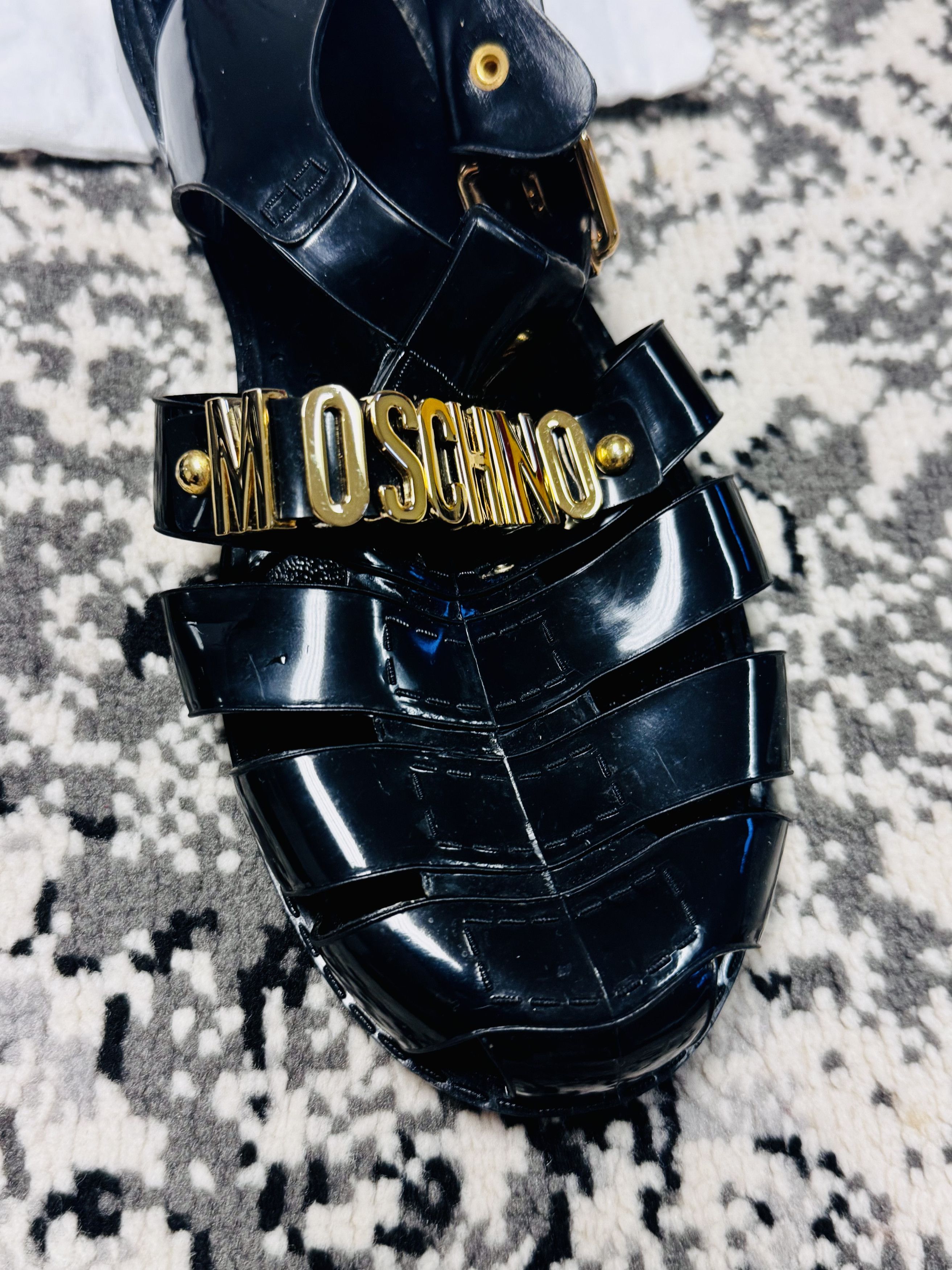 Moschino Moschino Jelly Sandals Size 7 Size US 7 / EU 40 - 5 Thumbnail