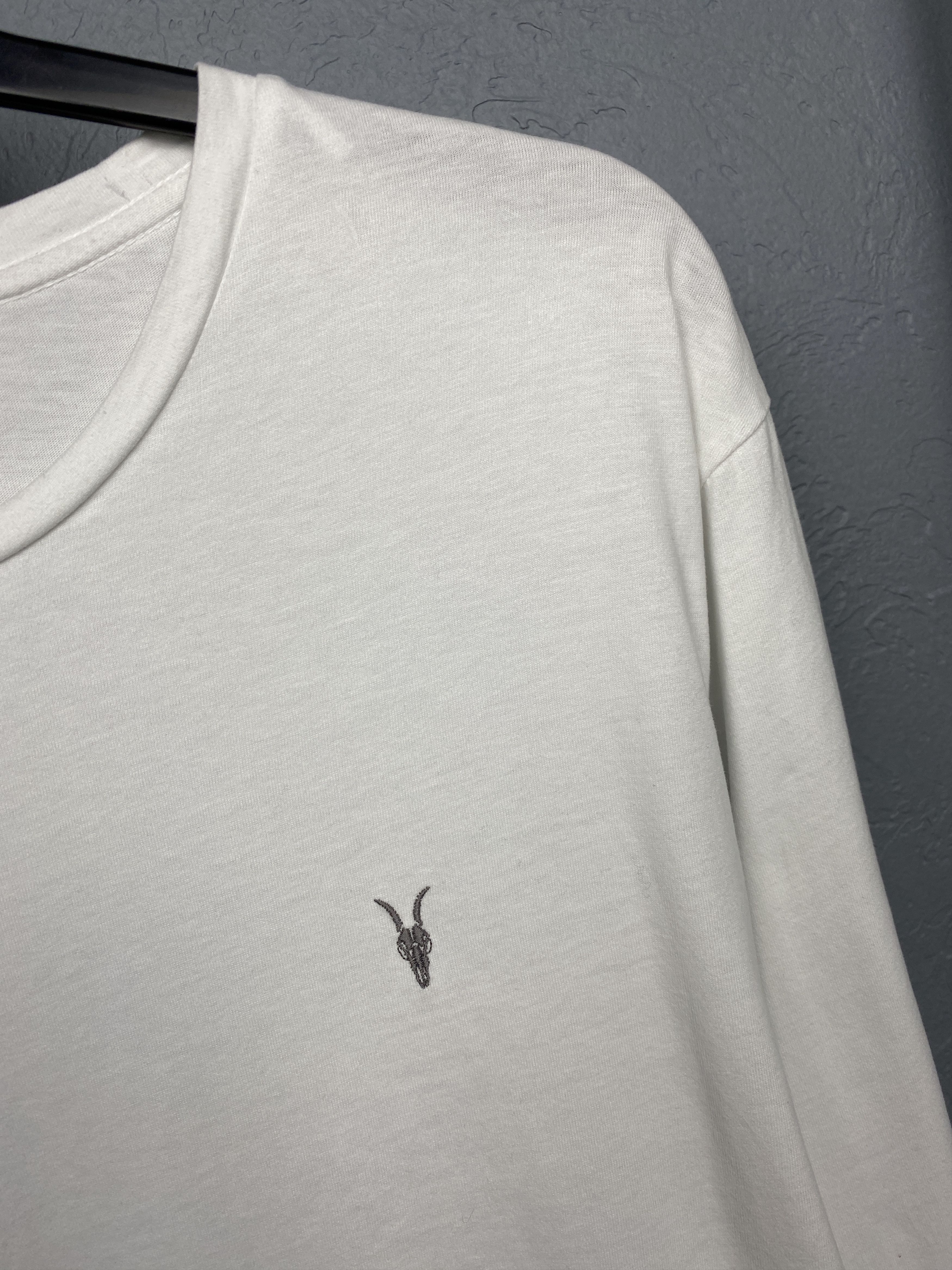 Allsaints × Vintage Allsaints Vintage Mens Brace Long Sleeve Crew Neck T-Shirt Size US XL / EU 56 / 4 - 3 Thumbnail