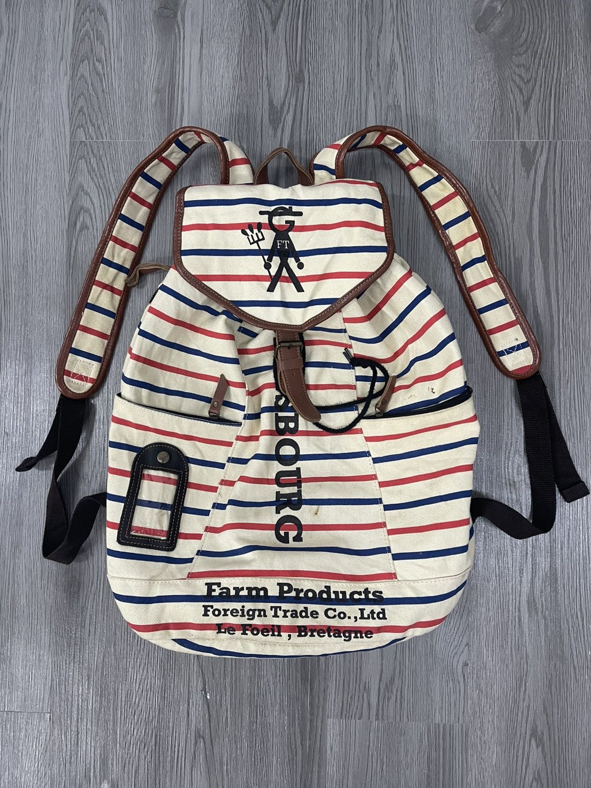 Japanese Brand × Vintage B.C + ISHUTAL GAINSBOURG RUCKSACK BAGPACK Size ONE SIZE - 2 Thumbnail