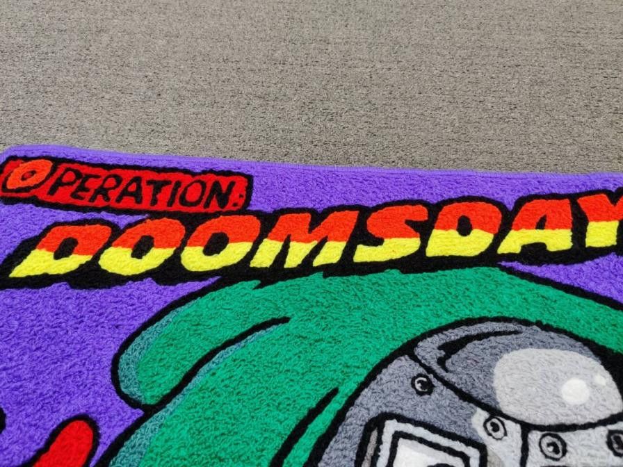 Other MF Doom Doomsday Album Cover Wool Thread Carpet Size ONE SIZE - 3 Thumbnail