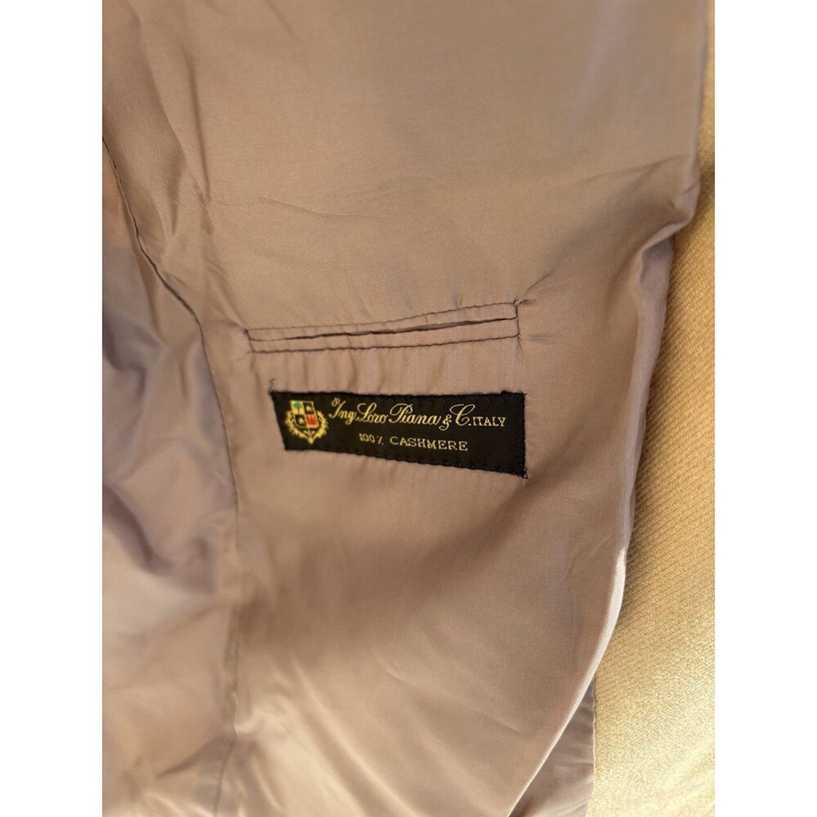 Loro Piana Arnold Brant 46R Loro Piana Cashmere Camel Sport Coat Blazer Size 46R - 4 Thumbnail