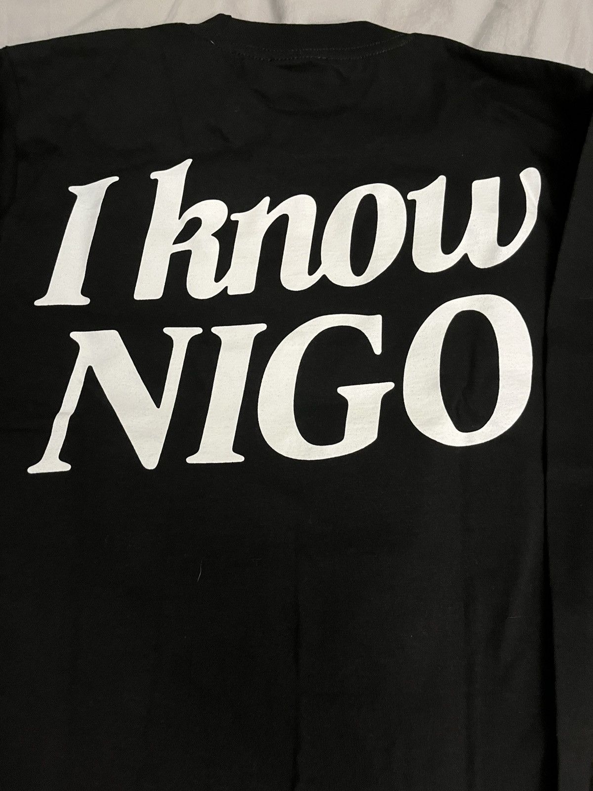 Human Made Victor victor rap life I know nigo long sleeve tee black Size US S / EU 44-46 / 1 - 7 Thumbnail