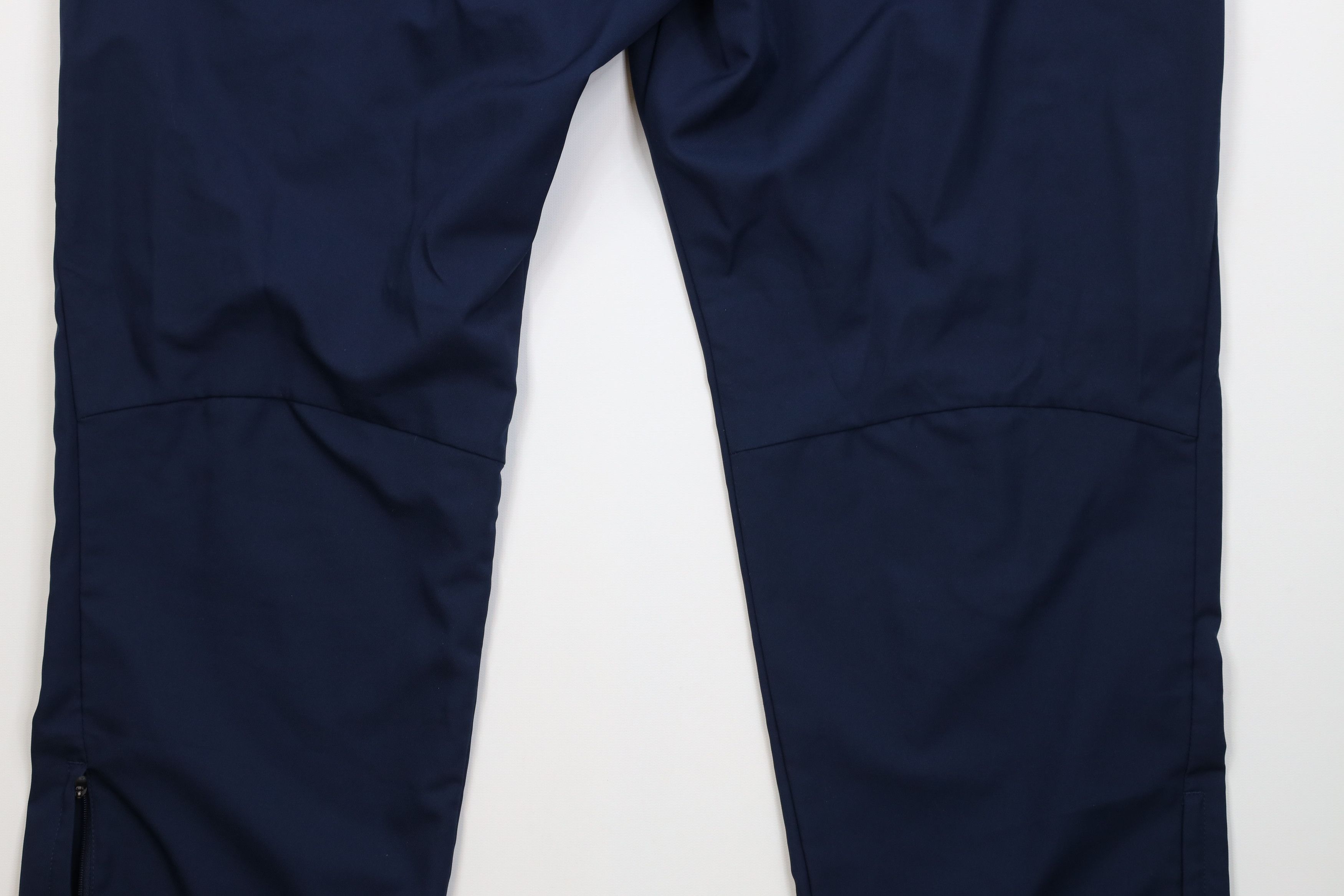 Nike Vintage Y2K Nike Mens Mini Swoosh Warm Up Pants Navy Blue Size US 38 / EU 54 - 12 Thumbnail