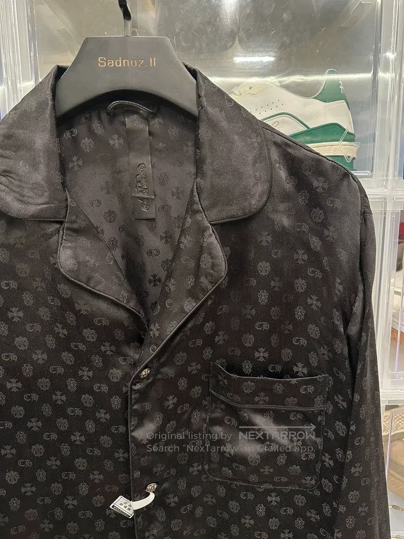 Chrome Hearts CHROME HEARTS Size XL Black multi-element dark striped paja Size US XL / EU 56 / 4 - 2 Thumbnail