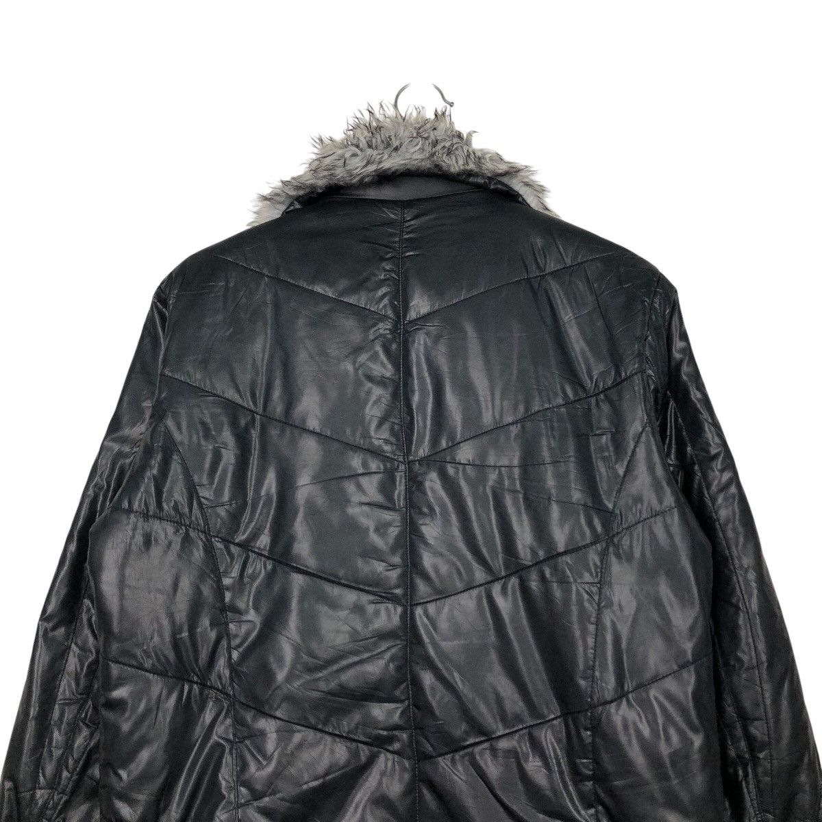 Japanese Brand 📌Vintage Light Puffer Jacket Spinash Mink Fur Hoodie Size US L / EU 52-54 / 3 - 10 Thumbnail