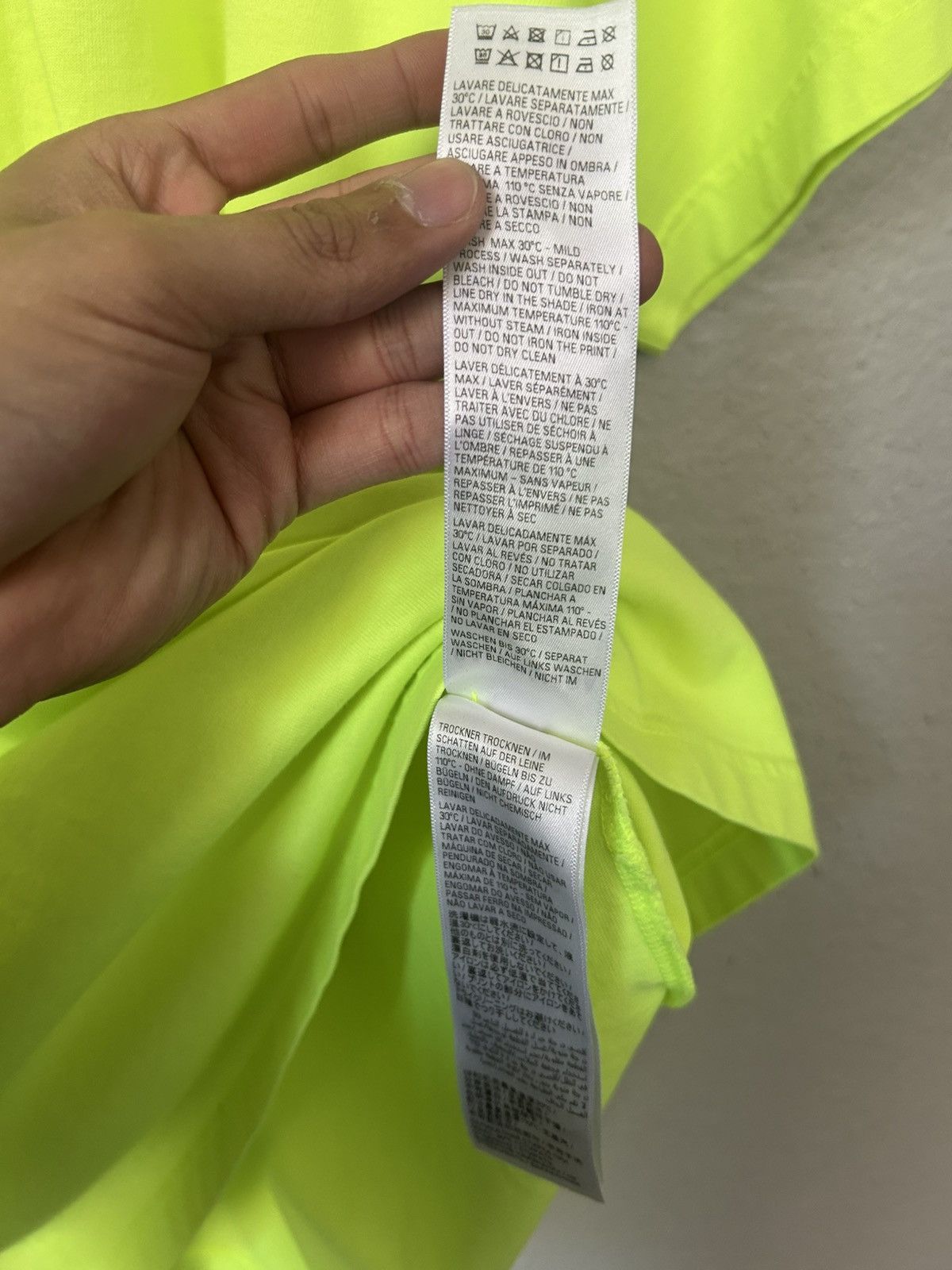 Balenciaga NEW BALENCIAGA NEON LOOP LAYERED TEE Size US M / EU 48-50 / 2 - 7 Thumbnail