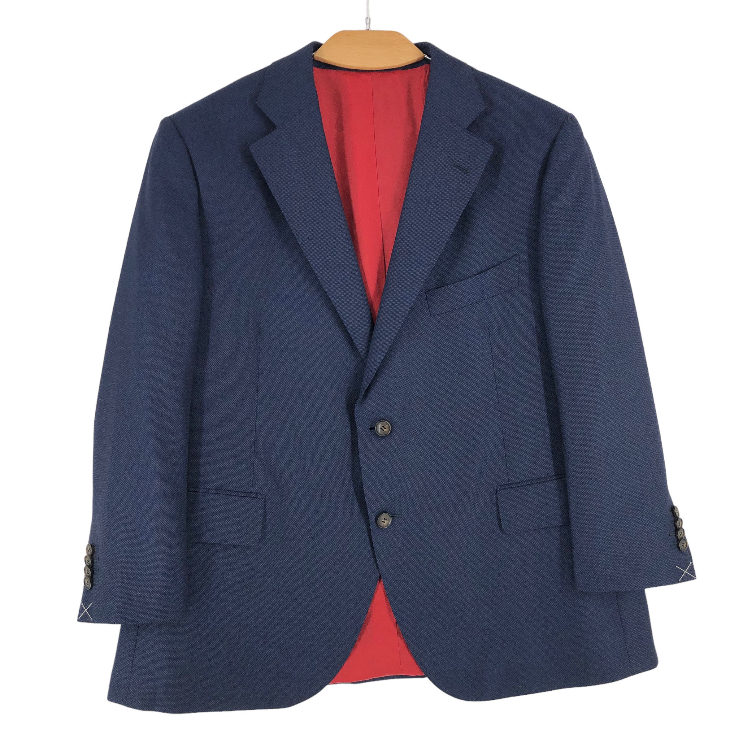 Suitsupply Lazio Pure Wool Blazer Size 4XL (EU:30; UK:50; US:50S) Size 50S - 1 Thumbnail