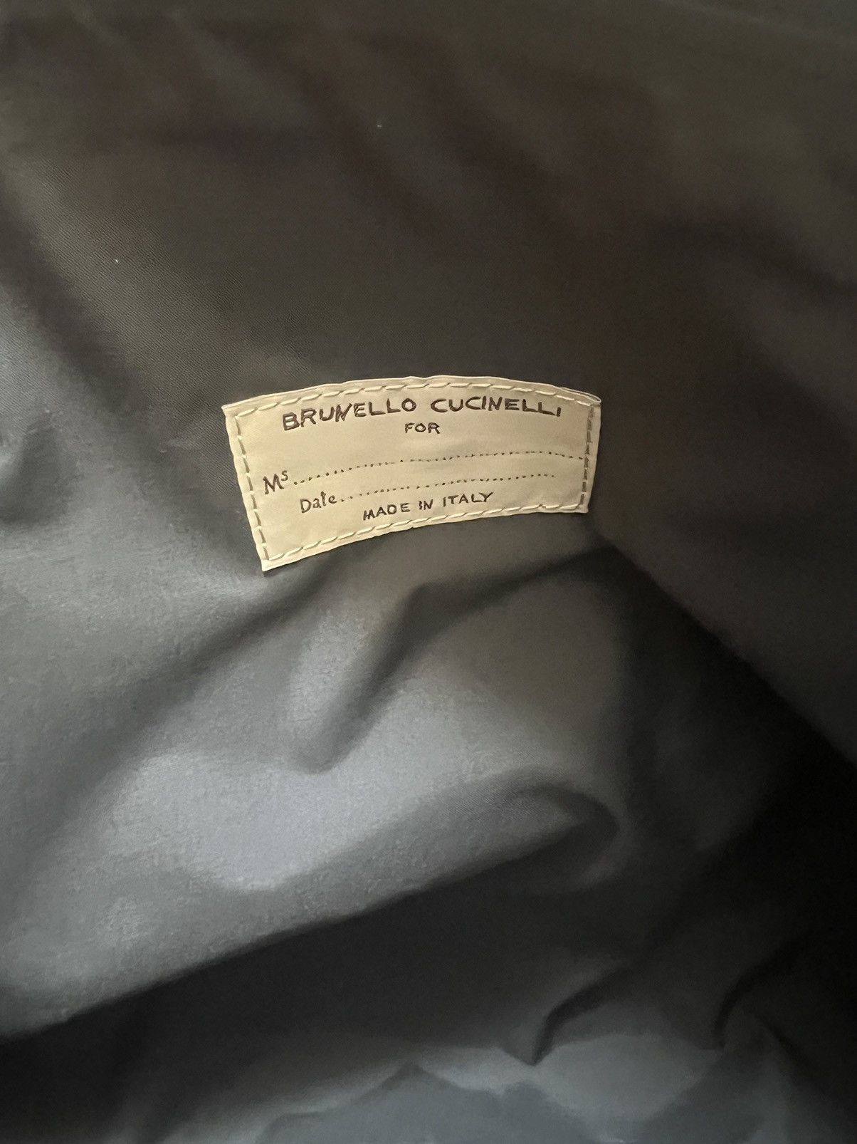 Brunello Cucinelli Brunello Cucinelli travel bag Size ONE SIZE - 6 Thumbnail