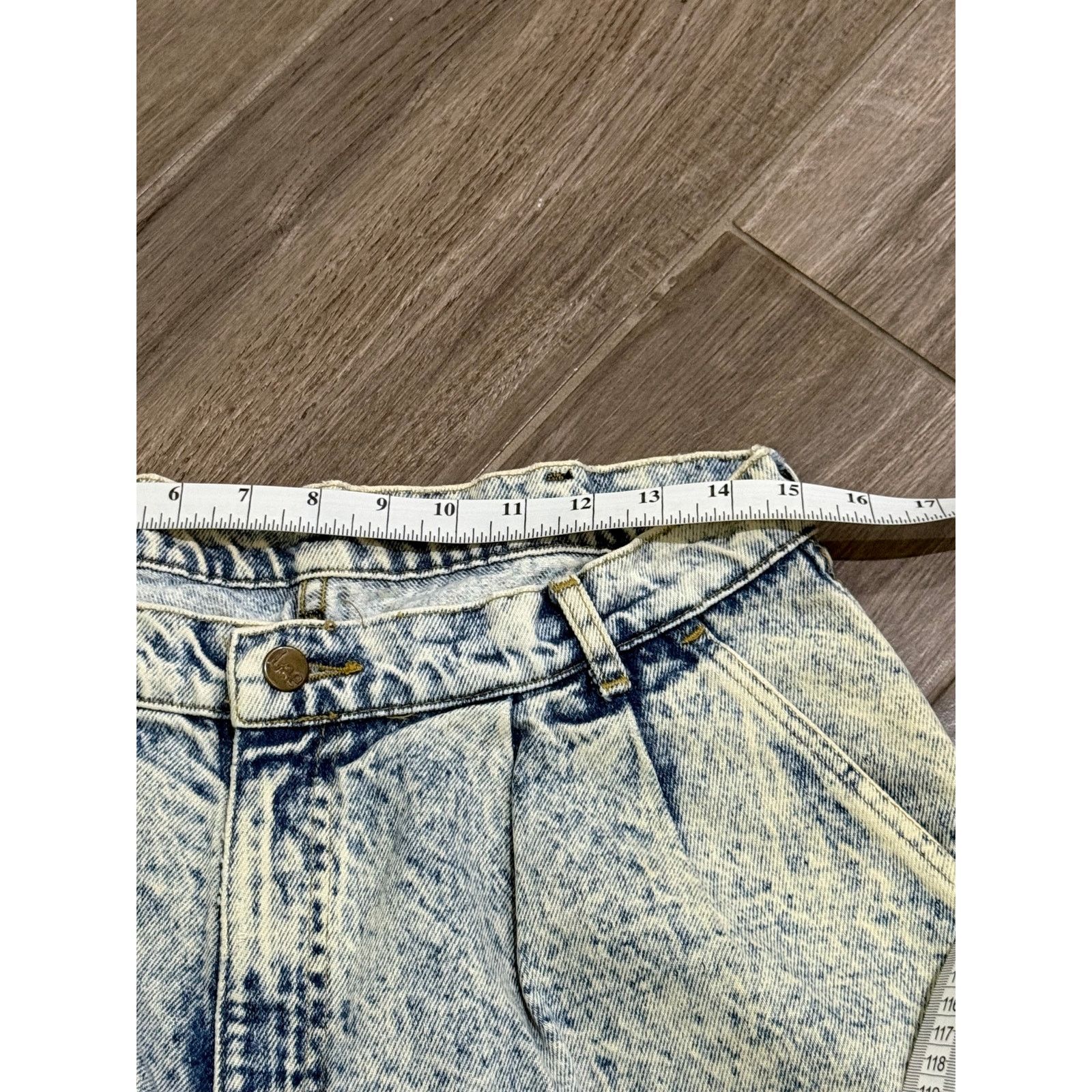 Lee Vintage 80s 90s Acid Wash LEE High-Waist Men's Jeans Size US 34 / EU 50 - 8 Thumbnail
