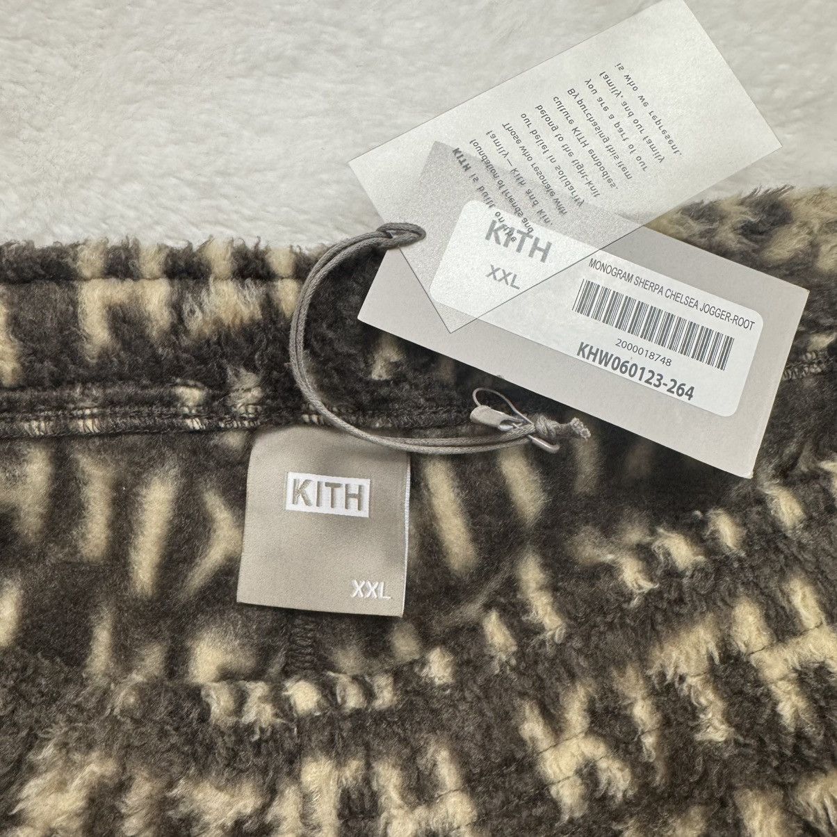 Kith NWT - KITH Monogram Sherpa Chelsea Jogger - Root - Size XXL Size 40" / US 18 - 2 Thumbnail