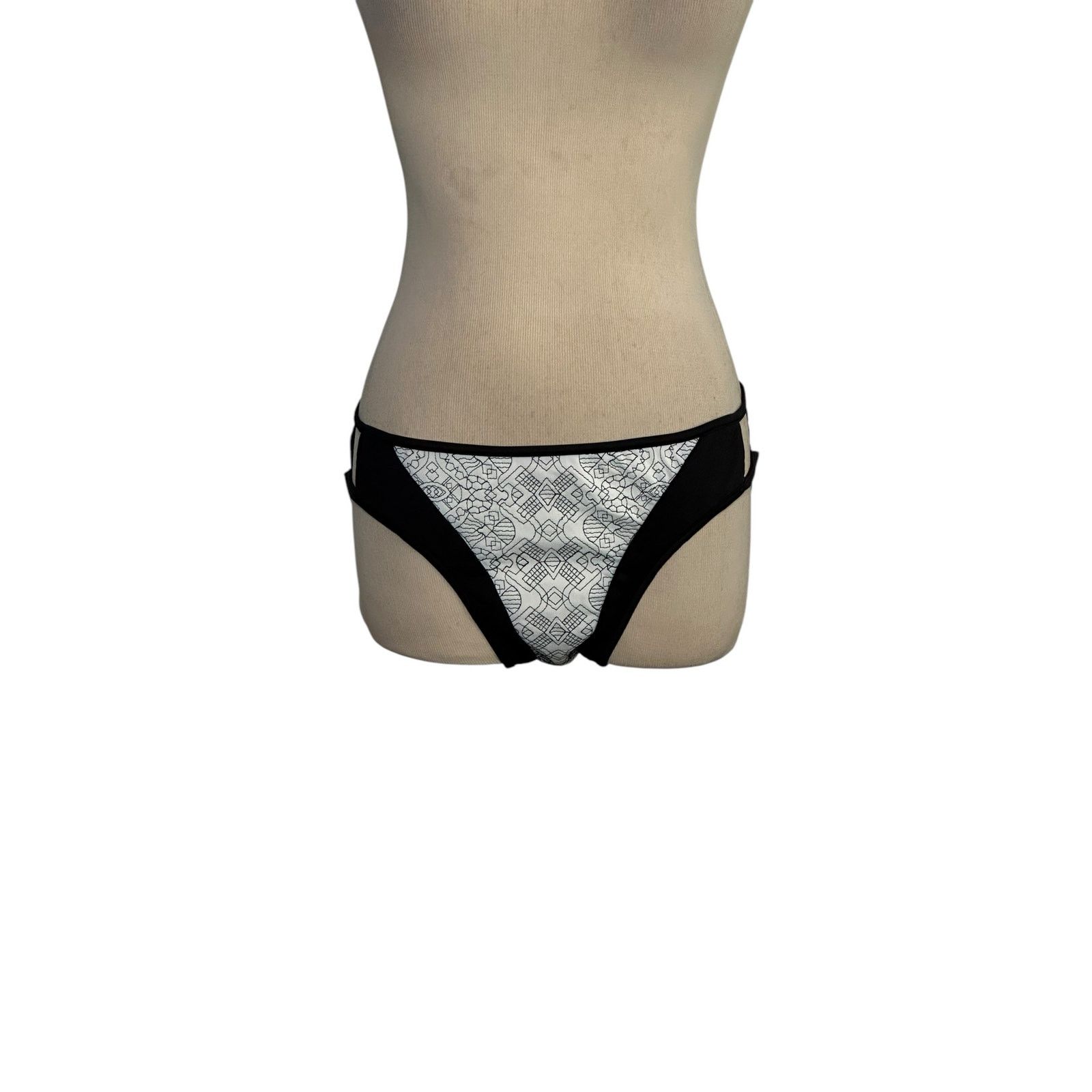 Jonathan Simkhai Jonathan Simkhai black white bikini bottom size Medium Size ONE SIZE - 5 Thumbnail