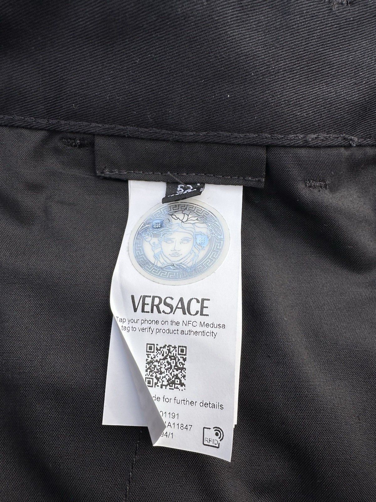 Versace Versace Dress Pants With Vines Inside Pockets Retail $1,400 Size US 36 / EU 52 - 4 Thumbnail