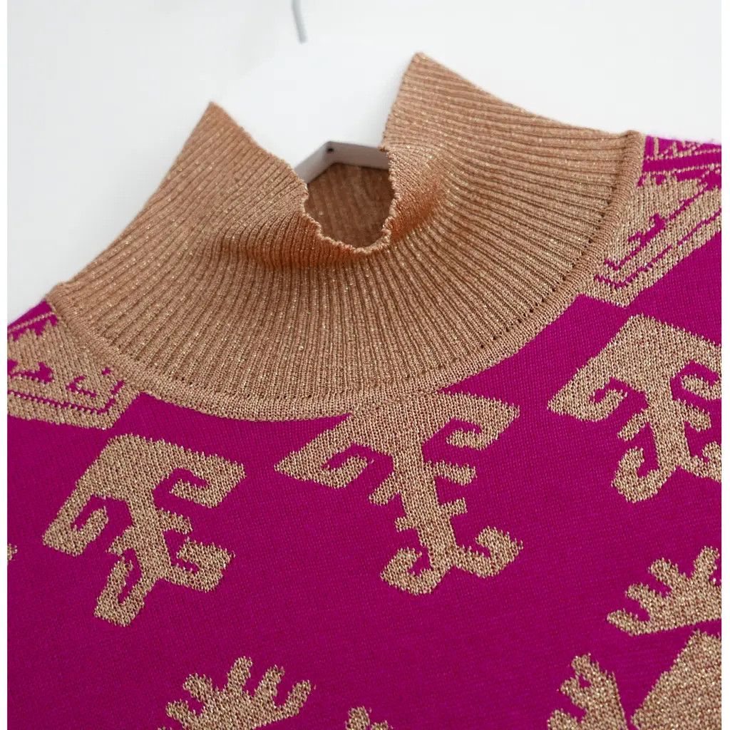 Dior Christian Dior x John Galliano Fall 2002 Lurex Ombre Sweater Size XS / US 0-2 / IT 36-38 - 4 Thumbnail