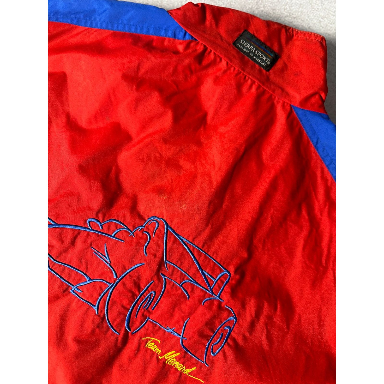 NASCAR Vintage Nascar Windbreaker Jacket For Men - Large Size Size US L / EU 52-54 / 3 - 5 Thumbnail