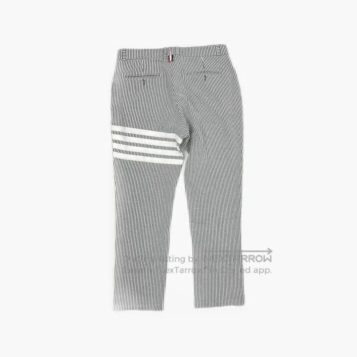 Thom Browne THOM BROWNE Striped Casual Pants for Men. Size US 30 / EU 46 - 1 Thumbnail