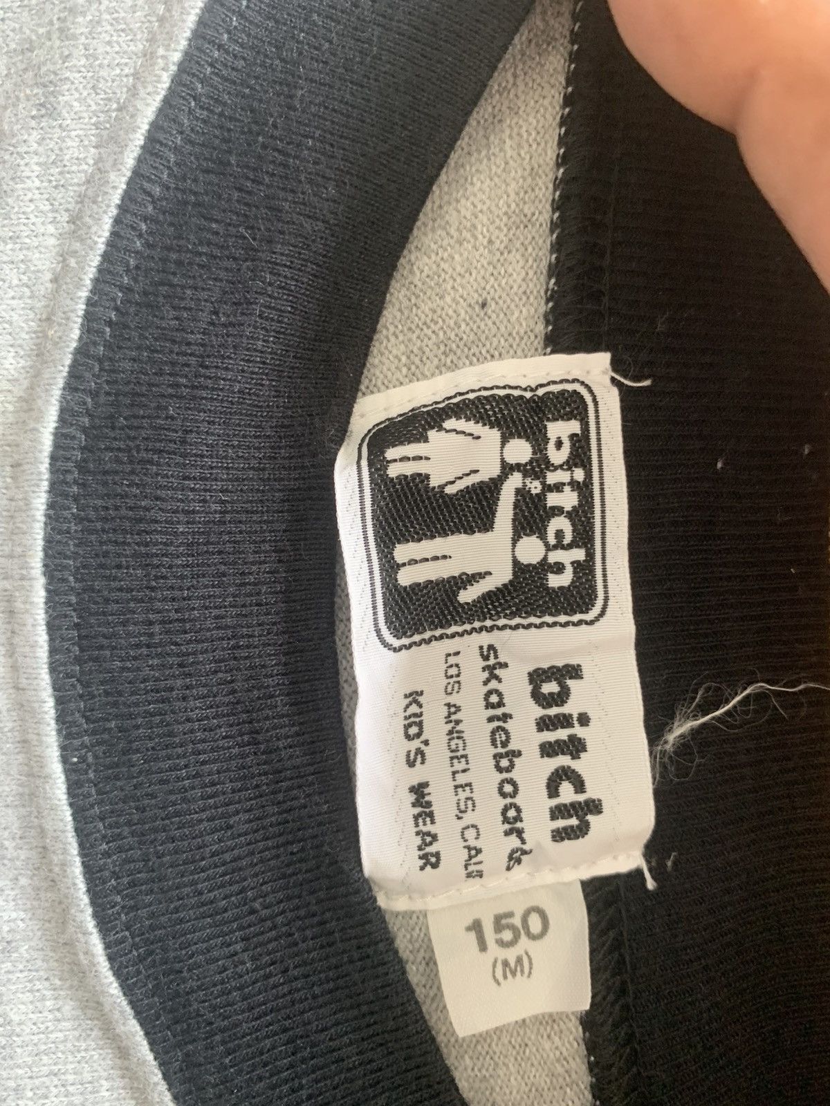 Japanese Brand 🔥 Bitch Skateboards 2 Layer Youth Made In Japan T Shirt Size M / US 6-8 / IT 42-44 - 16 Thumbnail