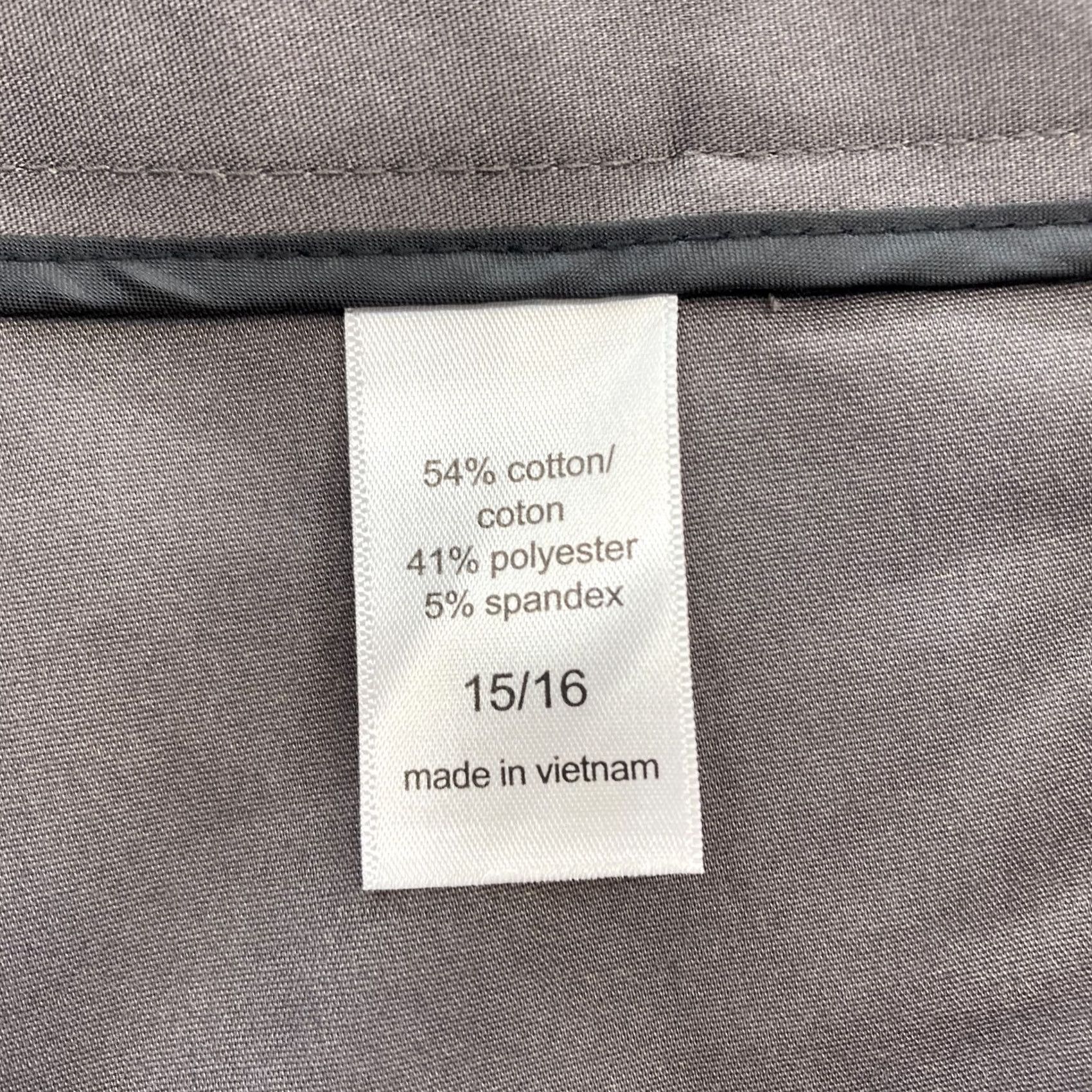 Vintage Maurices Smart Crop Womens 15/16 Gray Stretch Fabric Mid Rise Capri Casual NWT Size ONE SIZE - 7 Thumbnail