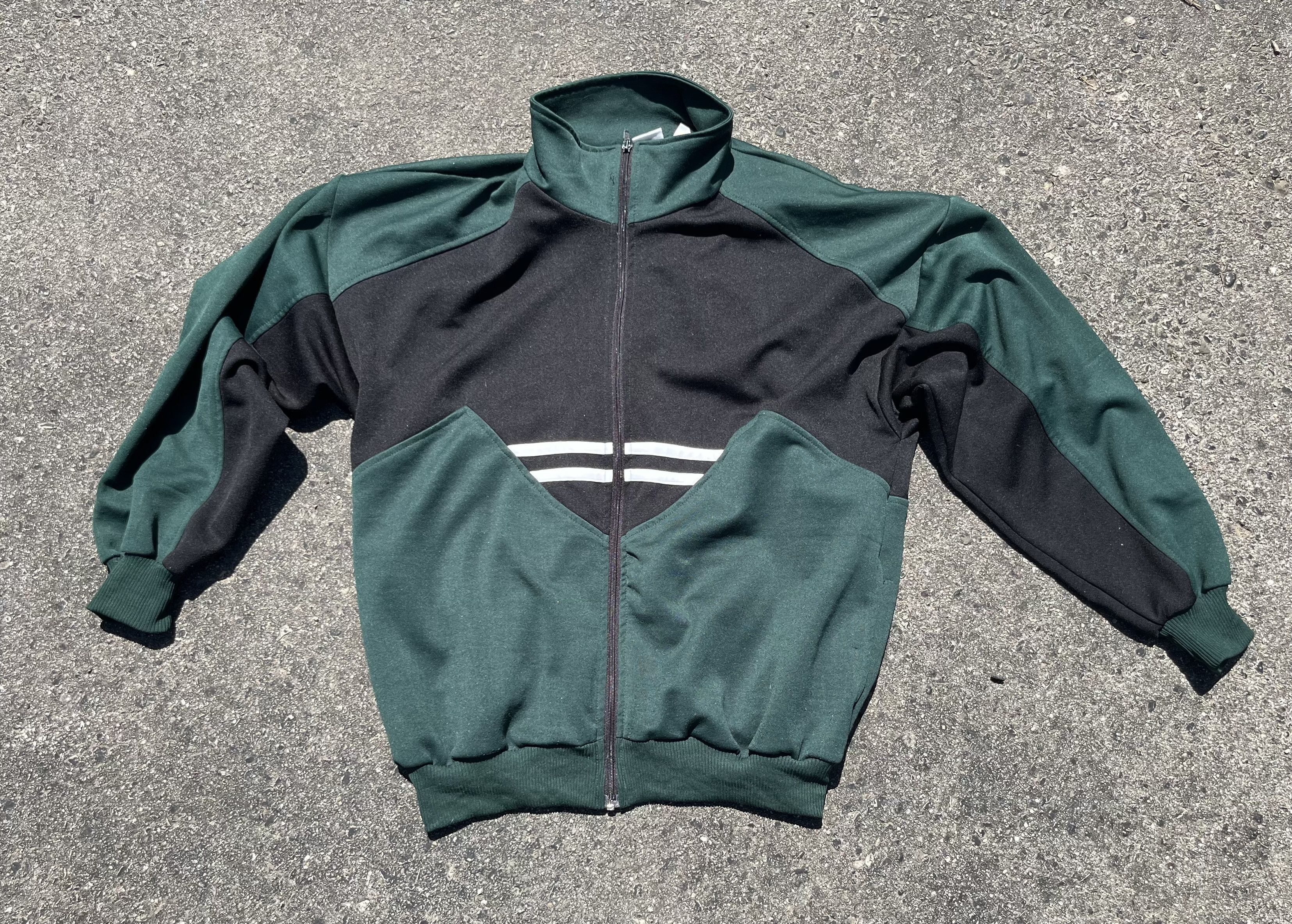 Athletic Works VINTAGE Athletic Works Track Jacket - 1990s Colour Block Size US XL / EU 56 / 4 - 1 Thumbnail