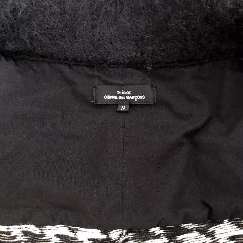 Comme des Garcons Comme Des Garcons Wool turtleneck houndstooth coat Size S / US 4 / IT 40 - 7 Thumbnail
