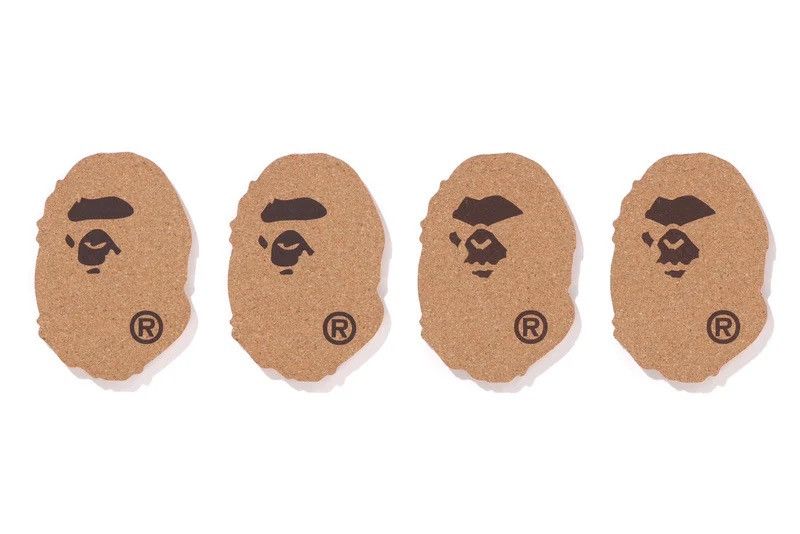 Bape Bape Cork Coaster Set Size ONE SIZE - 1 Thumbnail