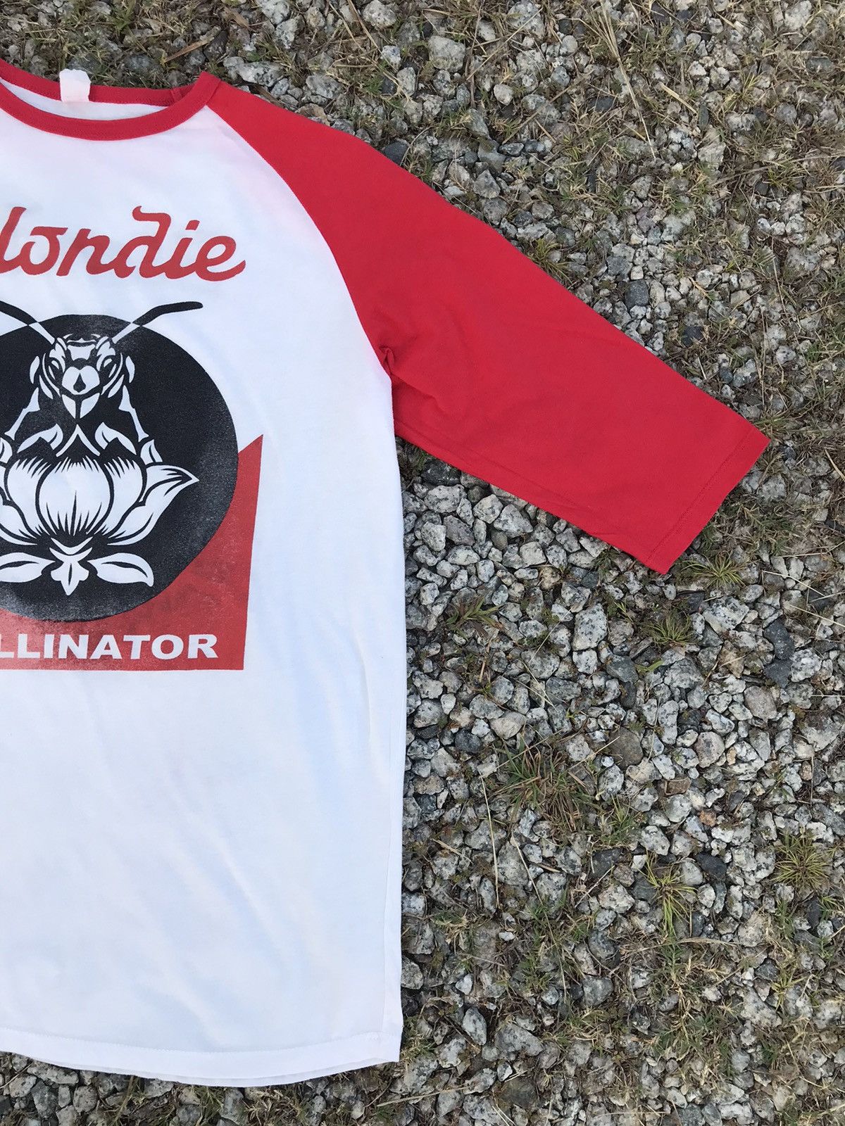 Band Tees Vintage Distressed Blondie Pollinator Tour Band 3q Tee Size US XL / EU 56 / 4 - 2 Thumbnail