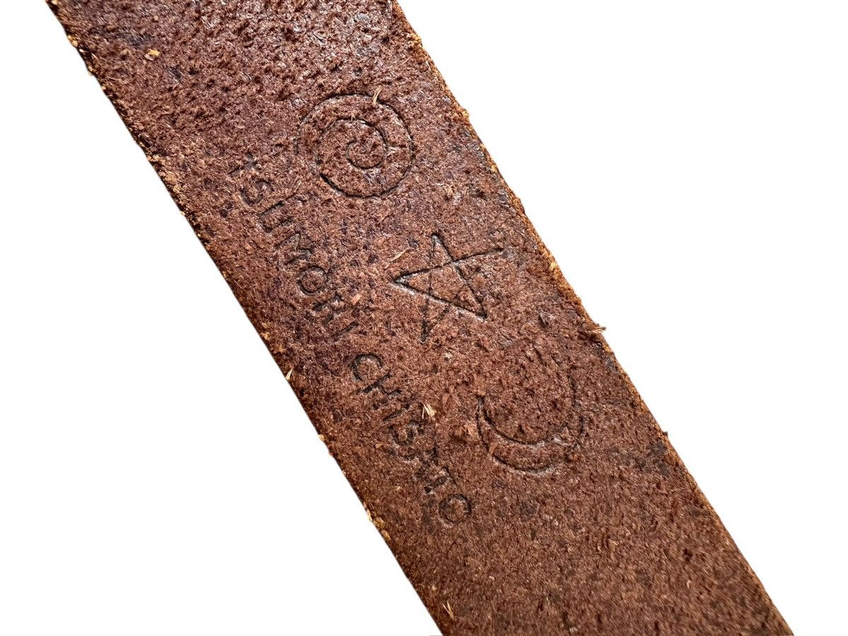 Tsumori Chisato 00's Tsumori Chisato leather craft belt Size ONE SIZE - 9 Thumbnail