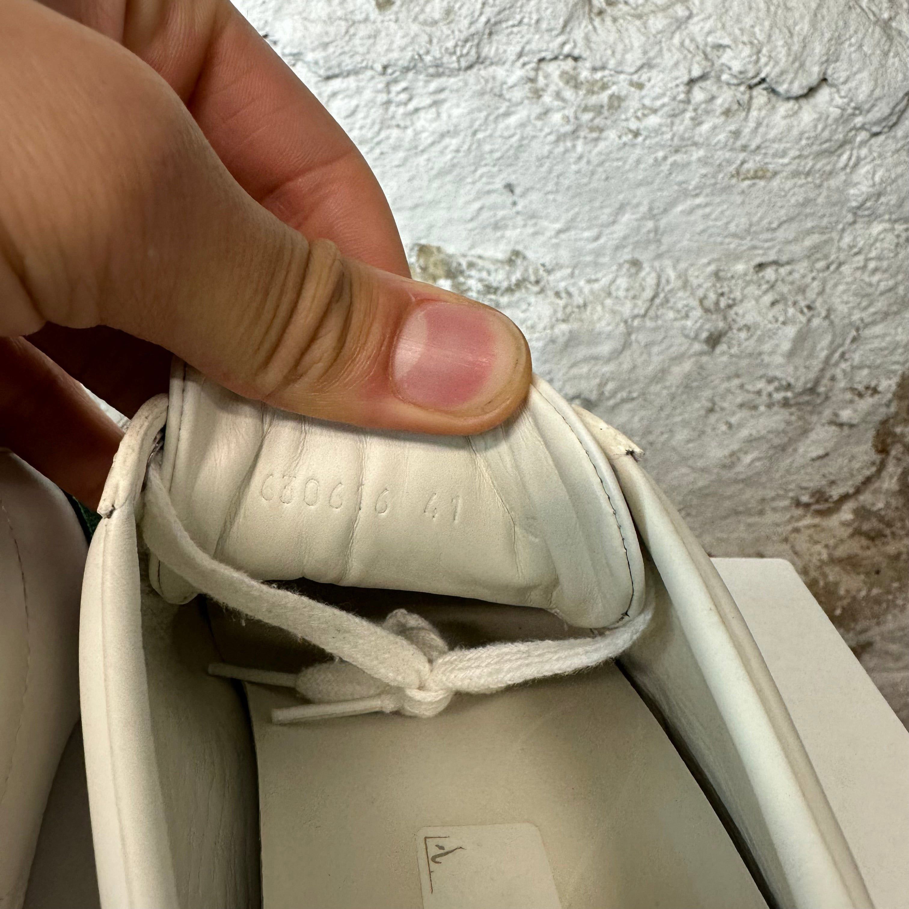 Gucci Gucci Ace Pig Cat White Sneaker Sz 8 Size US 8 / EU 41 - 6 Thumbnail
