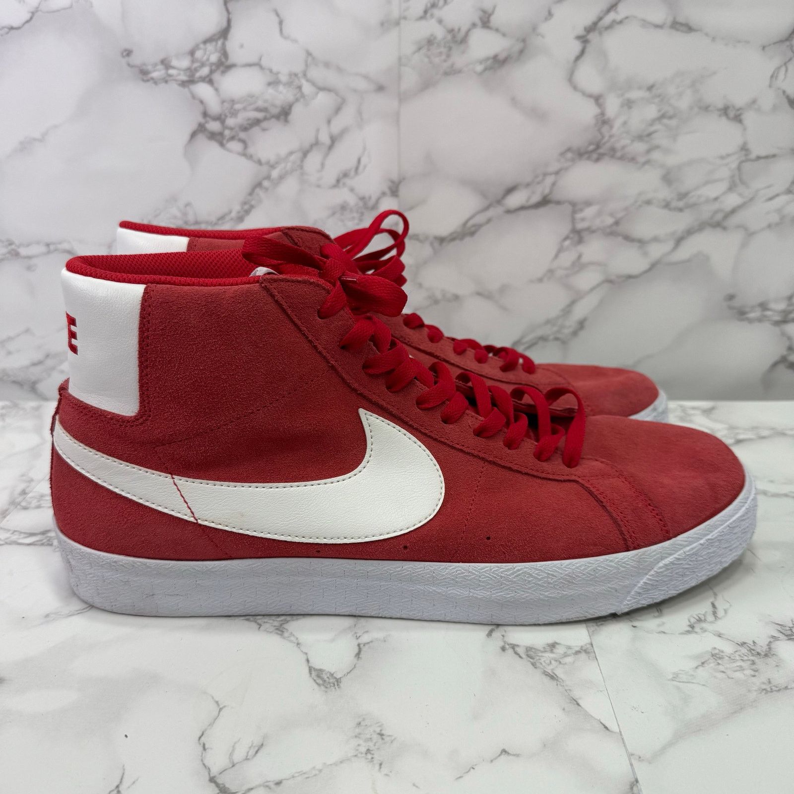 Nike Nike Men's Sneakers 14 Zoom Blazer University Red NWOT M127 Size US 14 / EU 47 - 1 Thumbnail