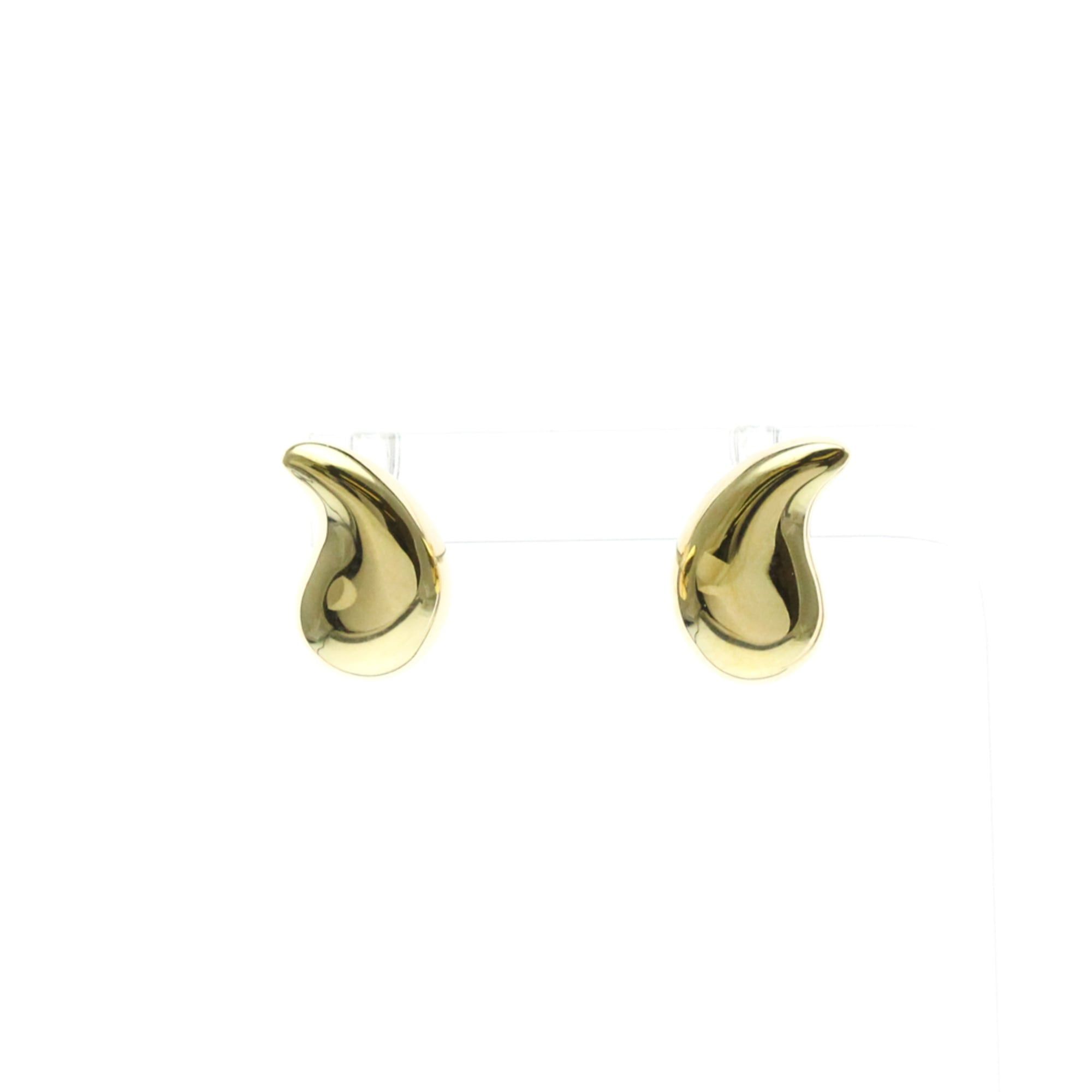 Tiffany & Co. Tiffany Teardrop Earrings No Stone Yellow Gold (18K) Stud Earrings Gold Size ONE SIZE - 1 Thumbnail