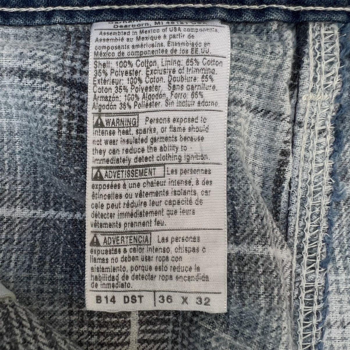 Carhartt × Vintage Vintage Carhartt Flannel Lining Pants B14 DST Size US 36 / EU 52 - 5 Thumbnail