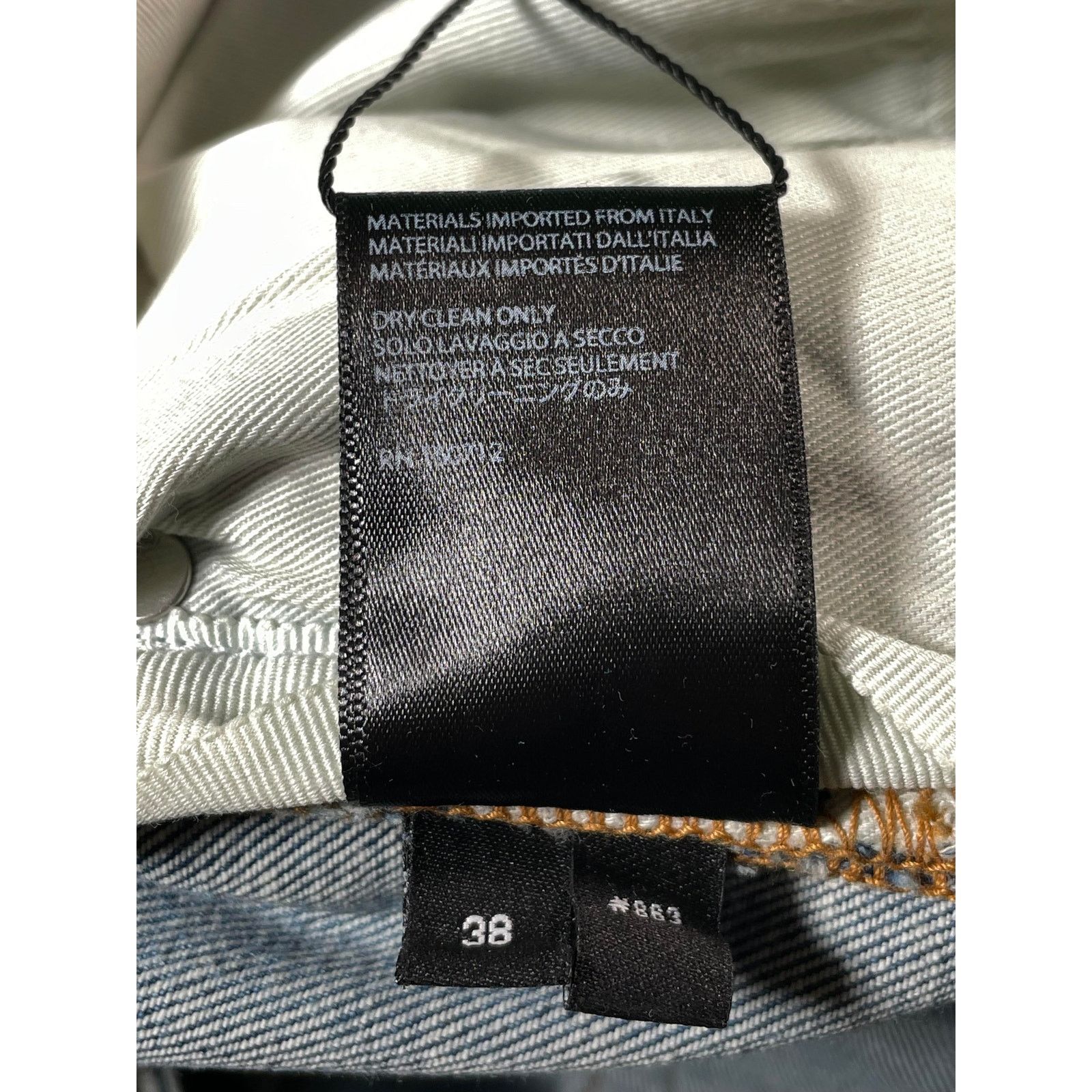 Amiri Amiri Mx2 "Honey Comb" Light Wash Jeans Size US 36 / EU 52 - 5 Thumbnail