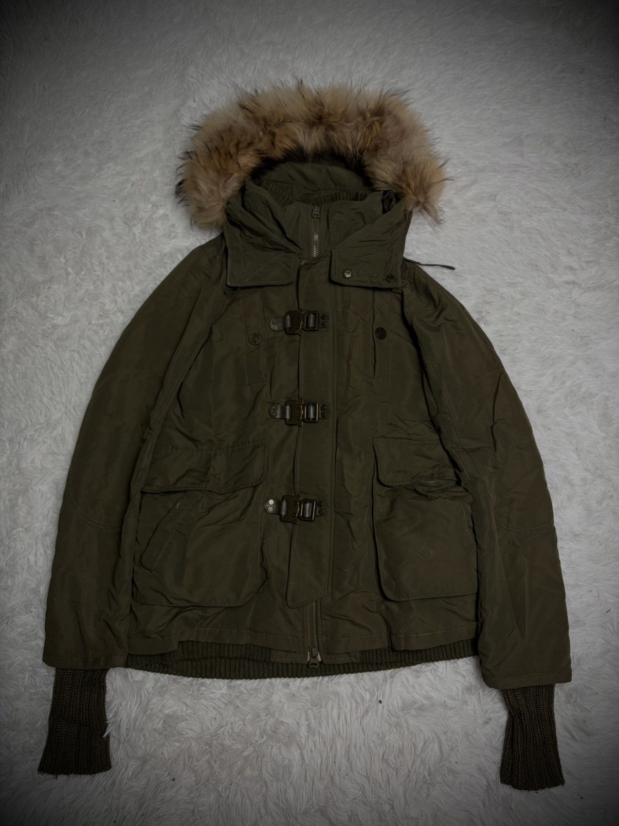 14th Addiction Rare Vkei Sly Ryuk Raccoon fur Jacket Punk Size US M / EU 48-50 / 2 - 1 Thumbnail