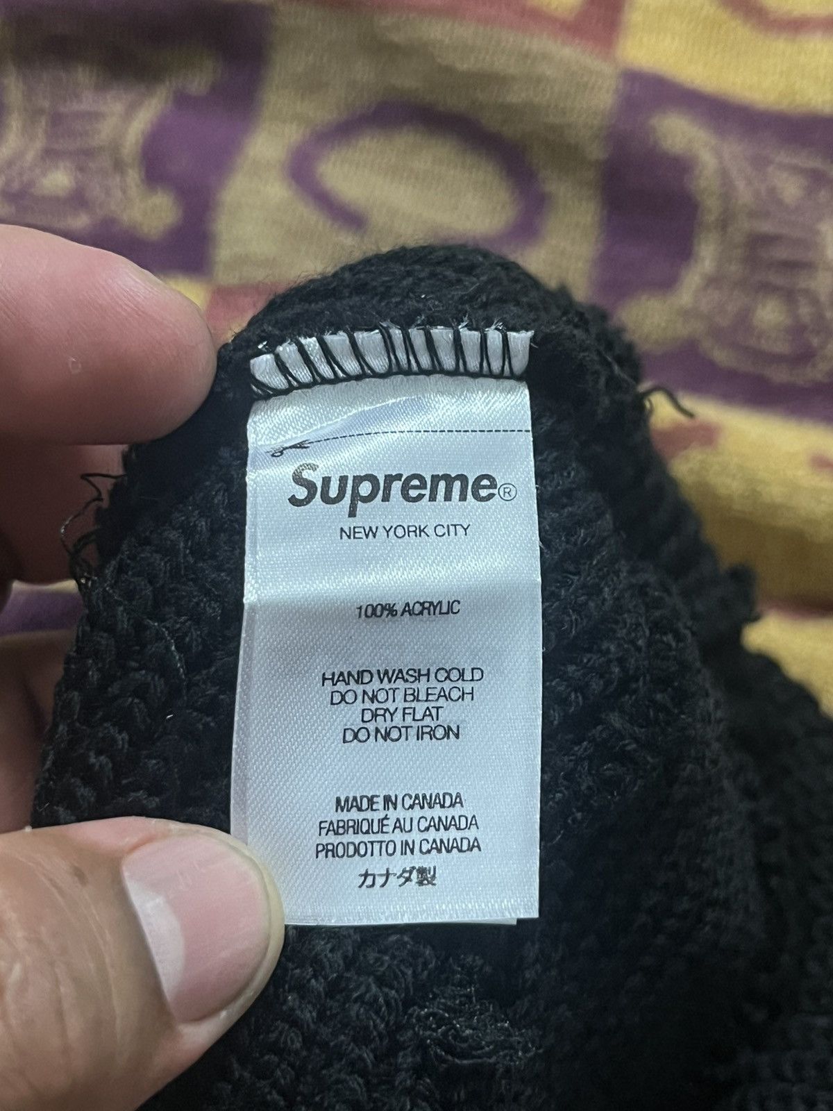 Supreme Supreme Beanie Hat Black Size 32 - 5 Thumbnail