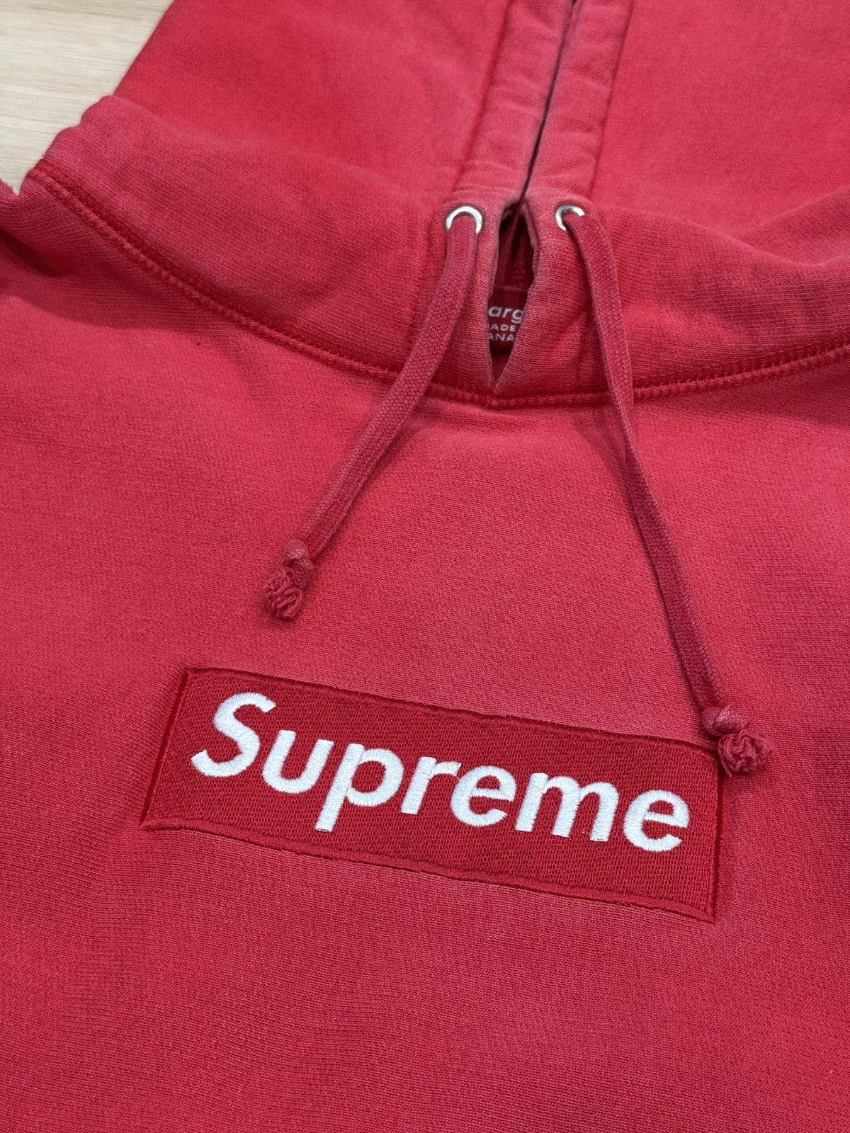 Supreme Supreme 2005 Red Box Logo Hoodie Size US L / EU 52-54 / 3 - 7 Thumbnail