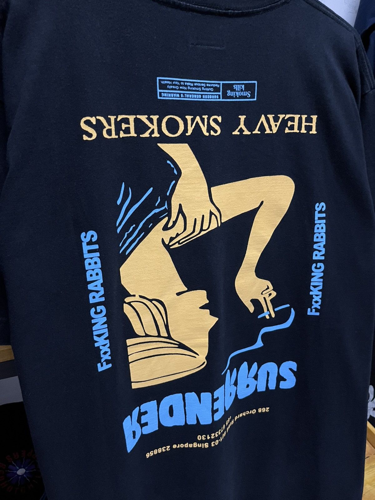 FR2 FR2 x Surrender Heavy Smoker Tshirt Size US XL / EU 56 / 4 - 5 Thumbnail