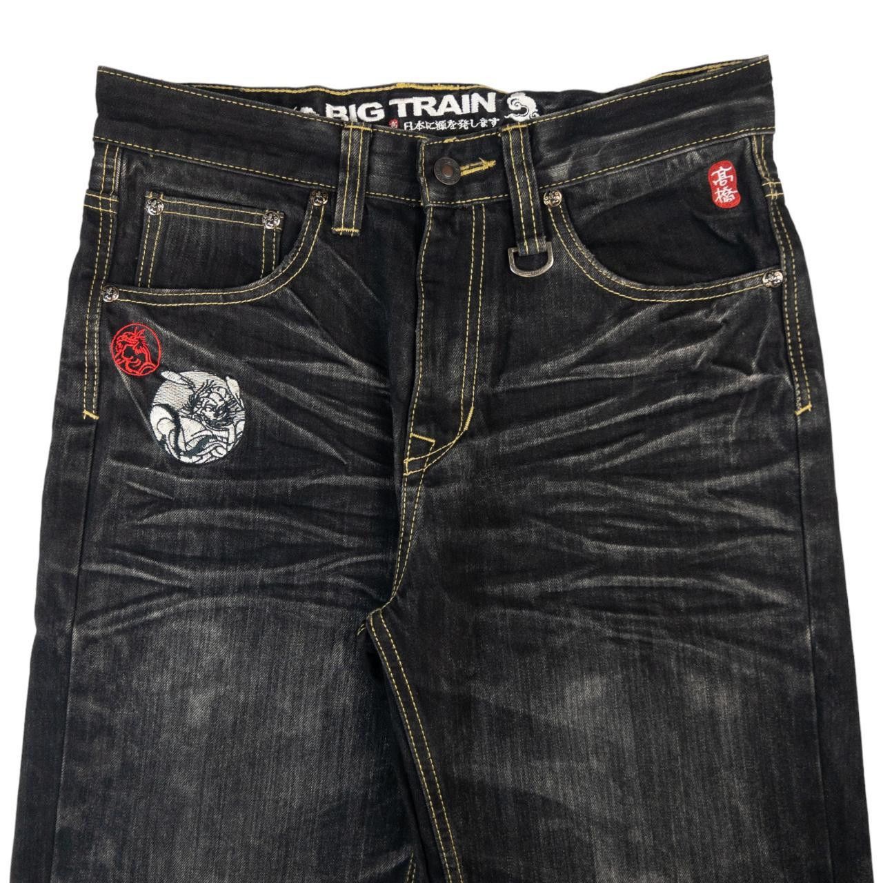Other Vintage Big Train Embroidered Japanese Denim Jeans W30 Size US 30 / EU 46 - 4 Thumbnail